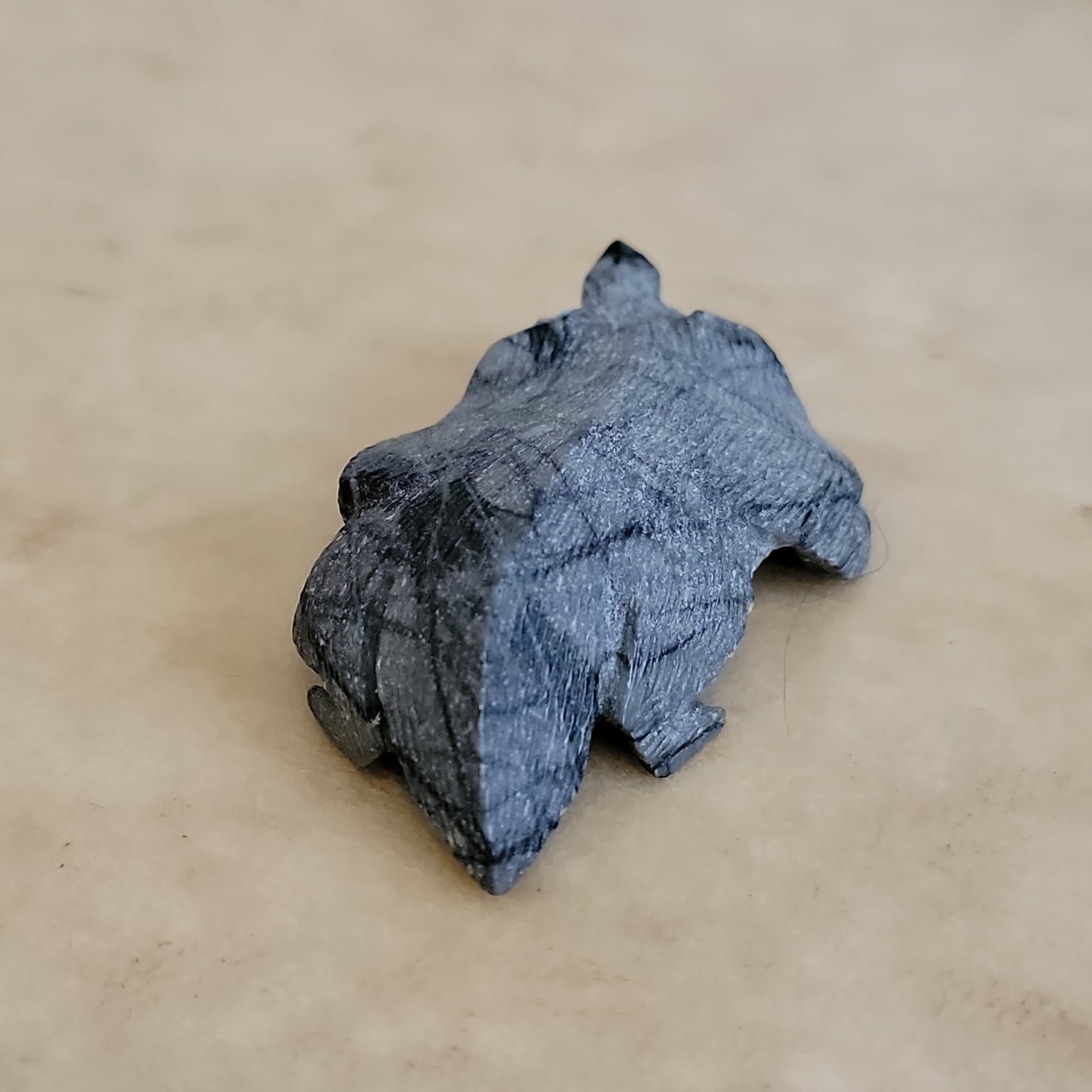 Picasso Marble Badger Zuni Fetish