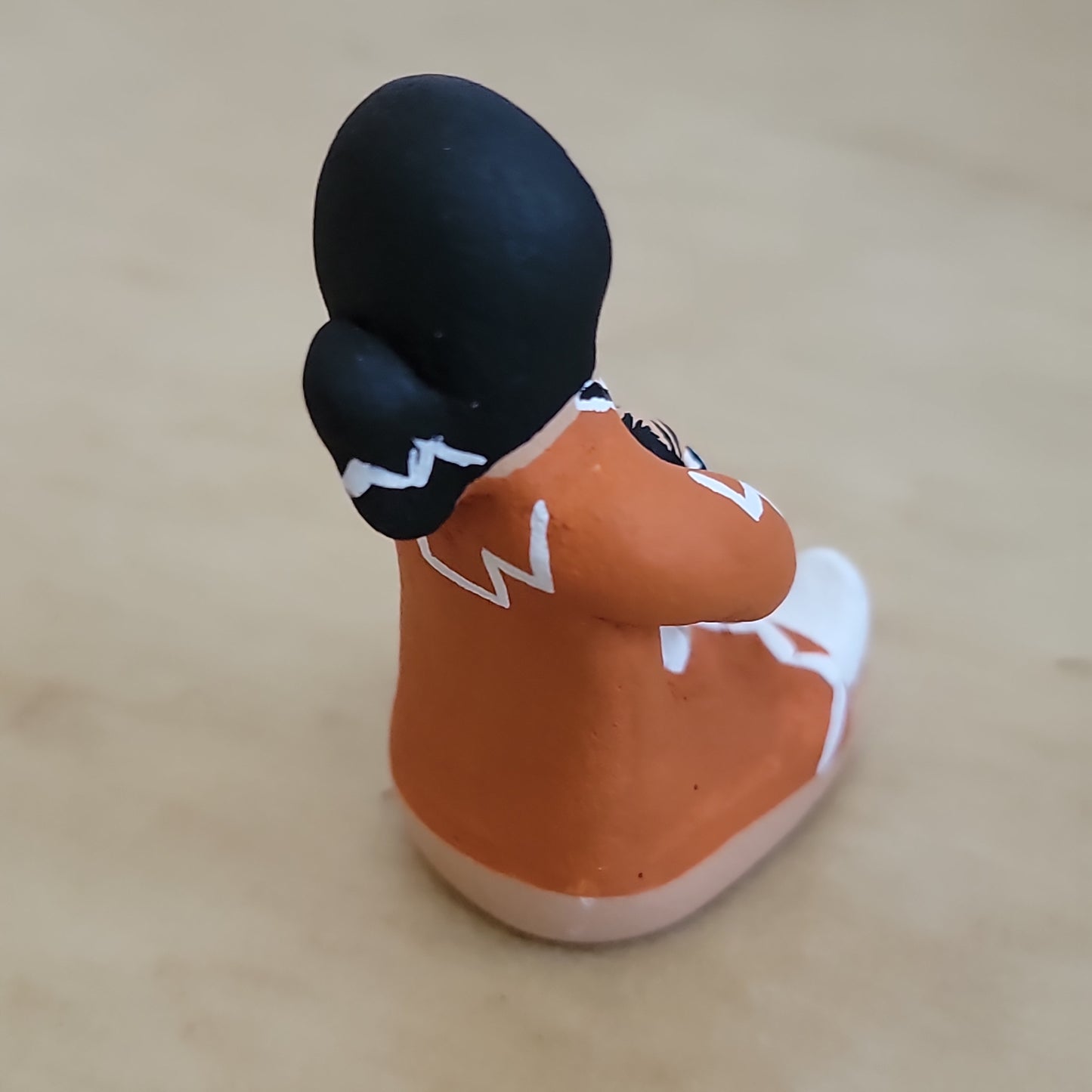 Angie Loretto Jemez Pueblo Pottery Storyteller w/One Child