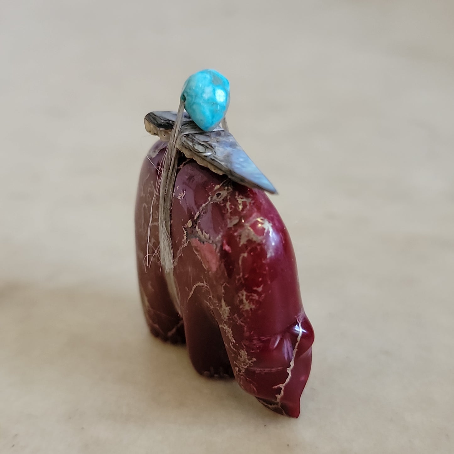 Pyrite Composite Medicine Bear Zuni Fetish