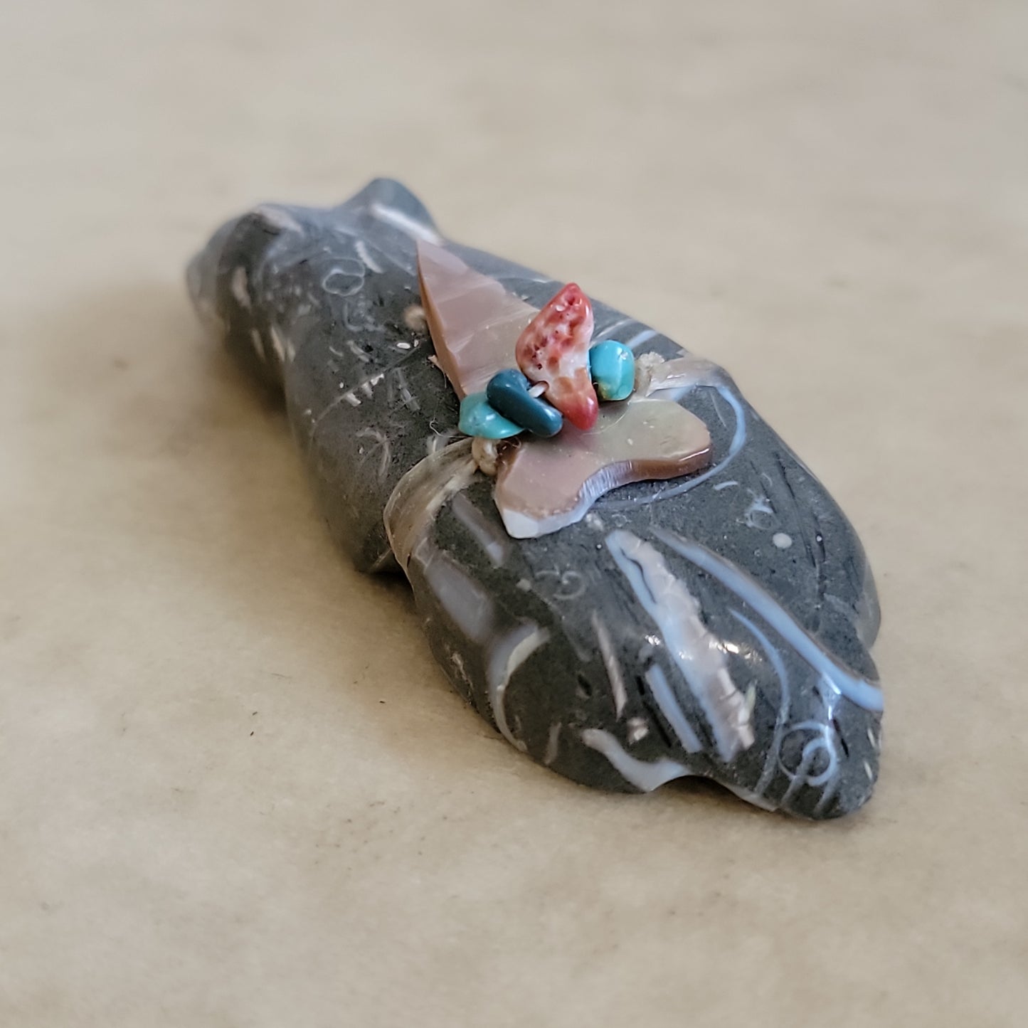 Evalena Boone Marlstone Zuni Fetish Badger