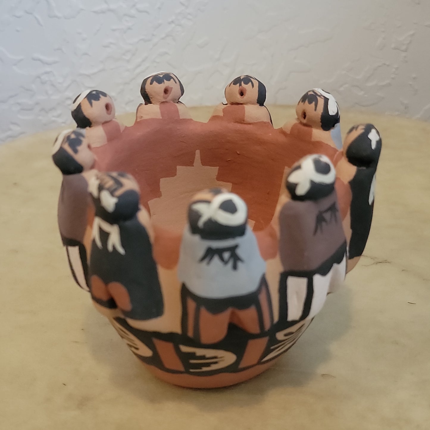 Caroline Sando Jemez Pueblo Friendship Bowl Pueblo Pottery