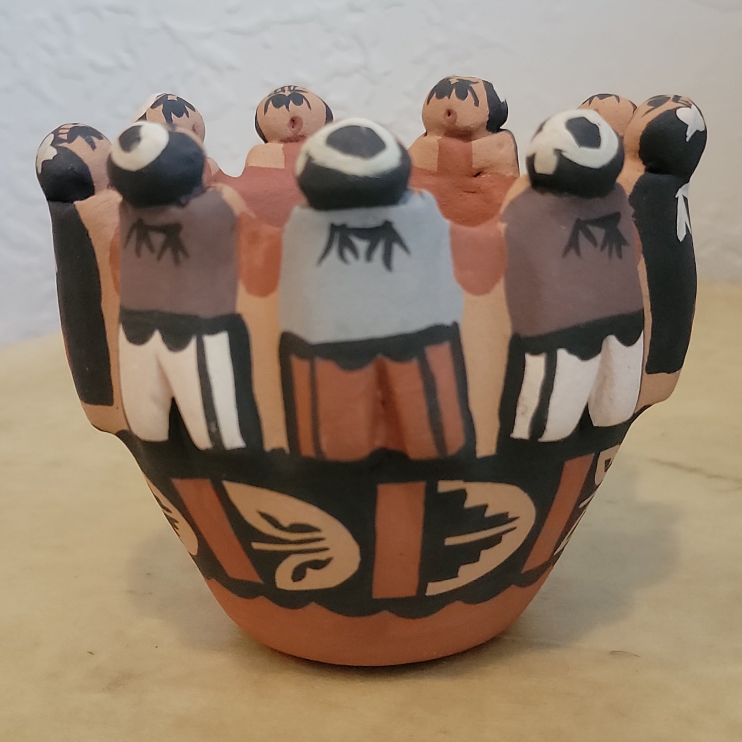 Caroline Sando Jemez Pueblo Friendship Bowl Pueblo Pottery