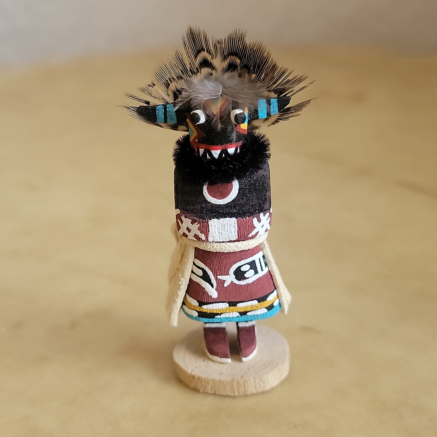 Leonard Martinez Navajo Mini Broad Faced Kachina