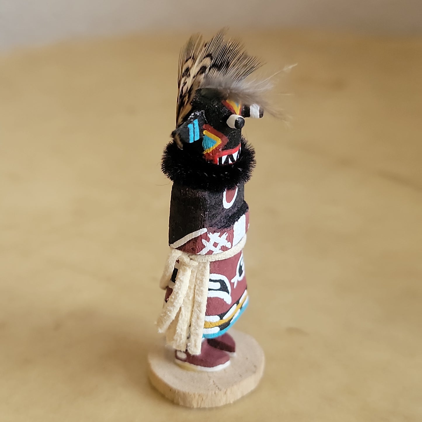 Leonard Martinez Navajo Mini Broad Faced Kachina