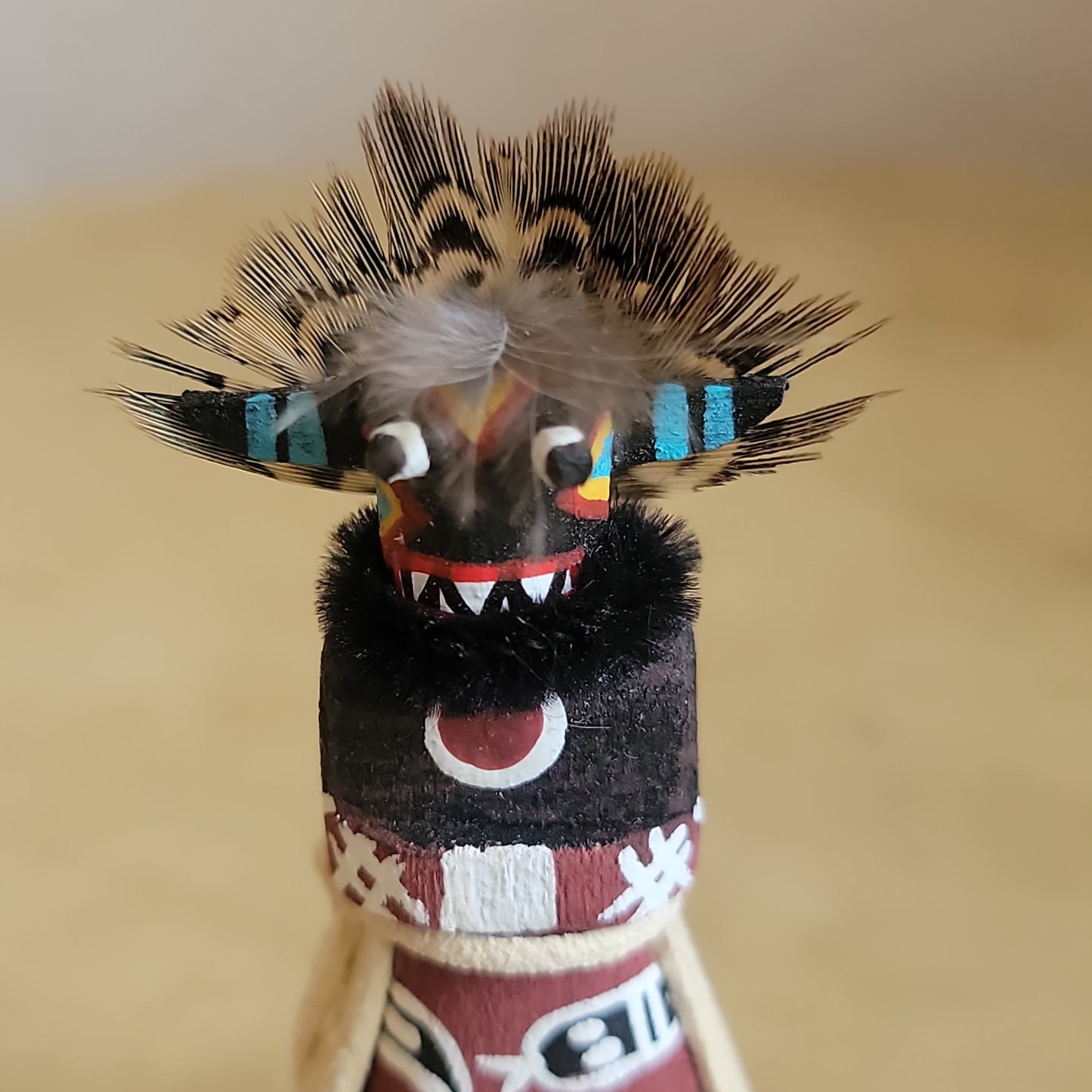 Leonard Martinez Navajo Mini Broad Faced Kachina