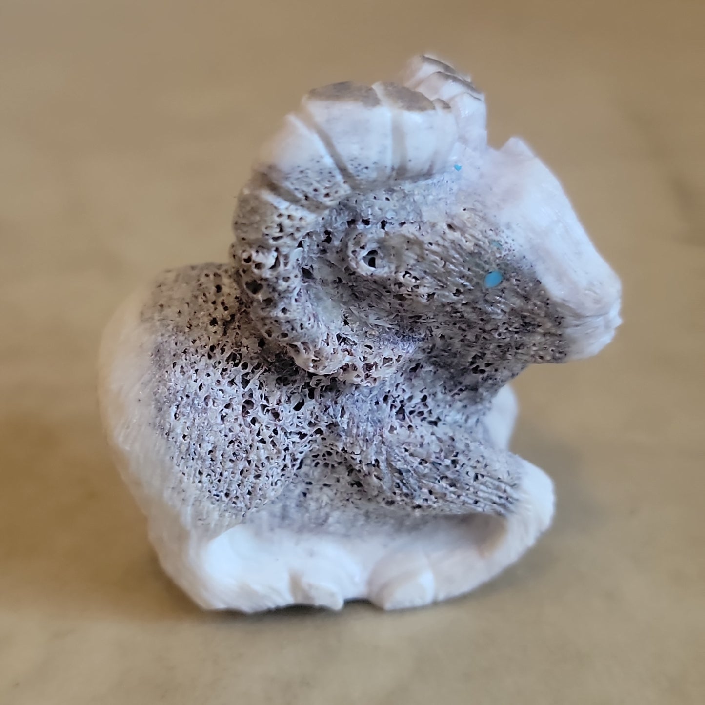 Chris Peina Antler Ram Zuni Fetish