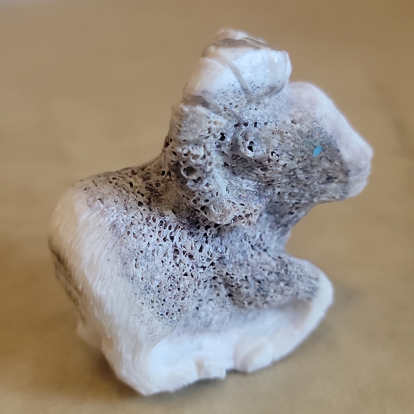 Chris Peina Antler Ram Zuni Fetish