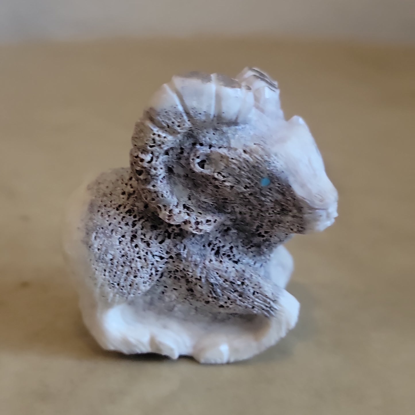 Chris Peina Antler Ram Zuni Fetish