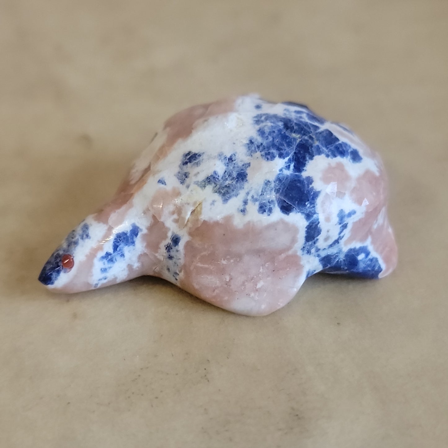 Daphne Quam Sodalite Mole Zuni Fetish