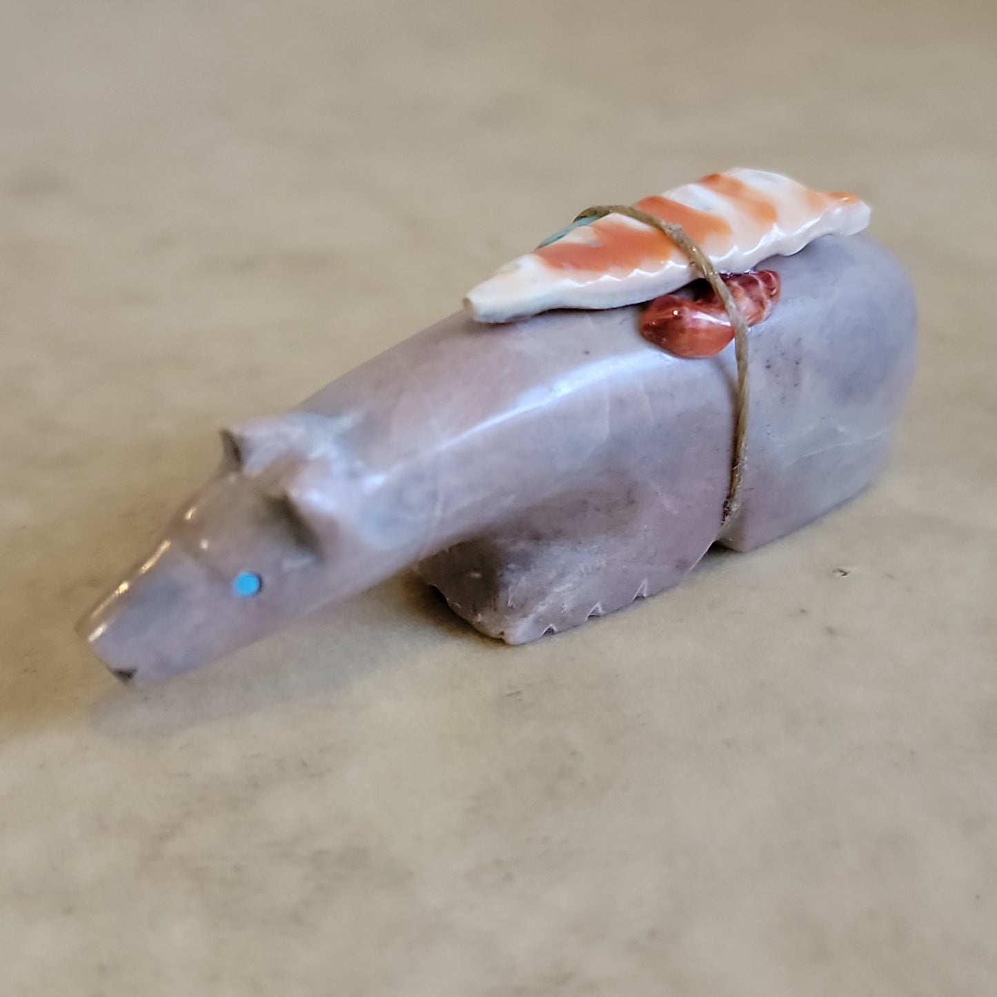 Serpentine Bear Zuni Fetish