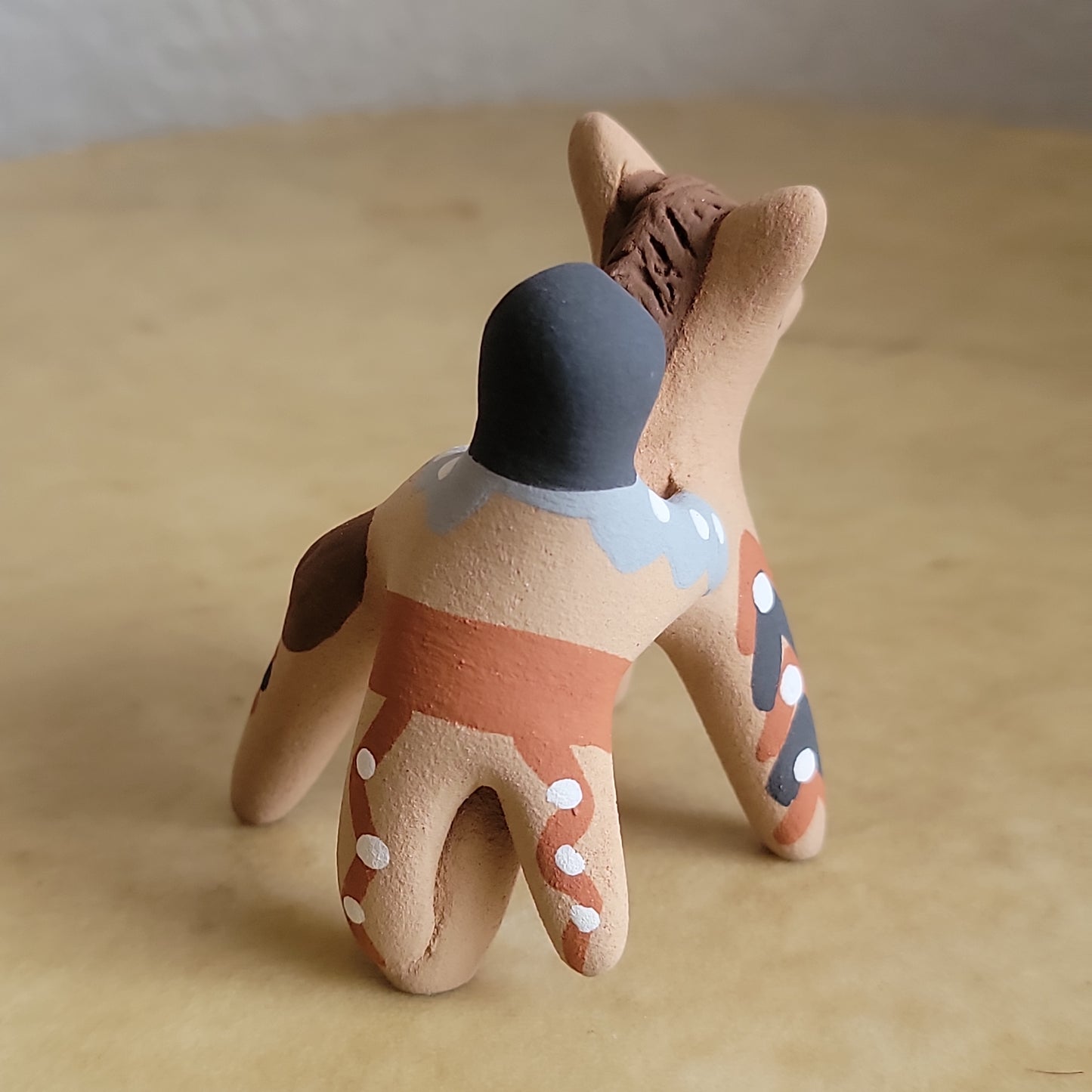 Felicia Fragua Jemez Pueblo Pottery Pony and Boy