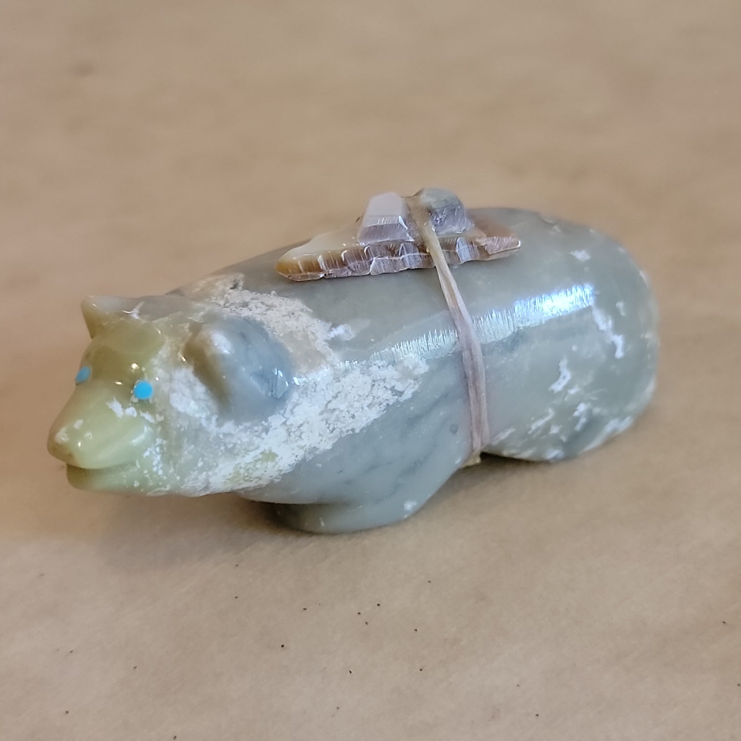 Serpentine Bear Zuni Fetish