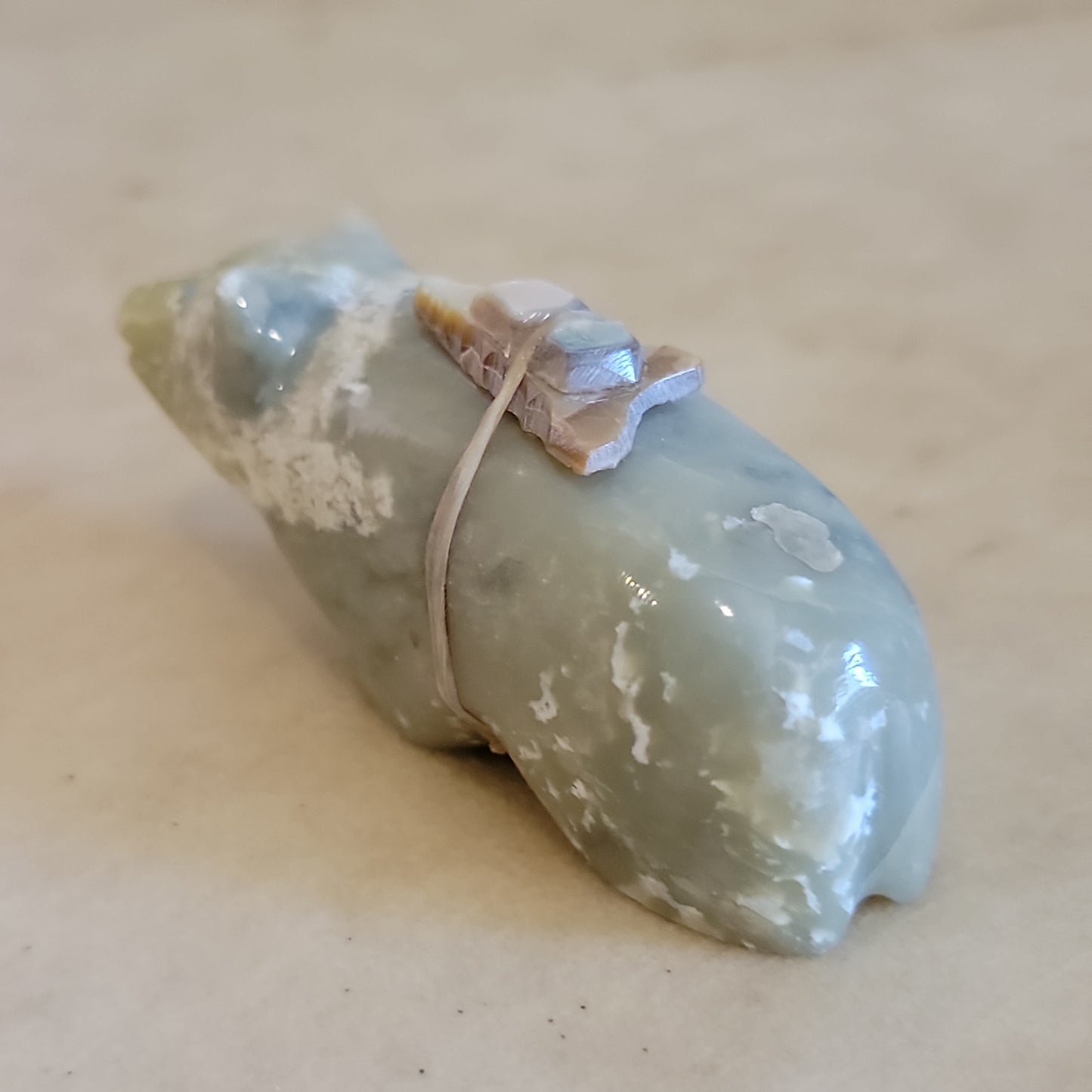 Serpentine Bear Zuni Fetish