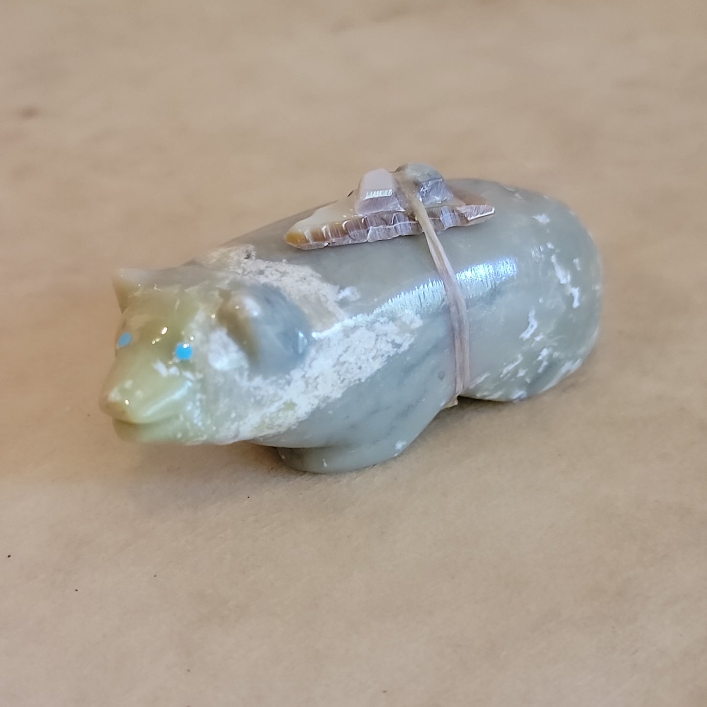 Serpentine Bear Zuni Fetish
