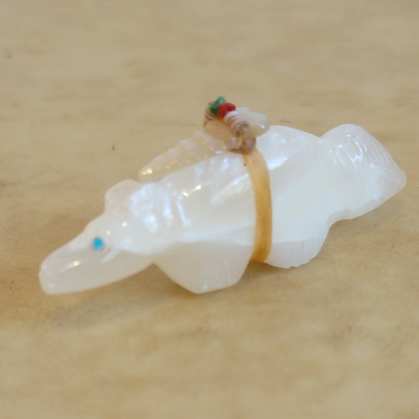 Onyx Wolf Zuni Fetish