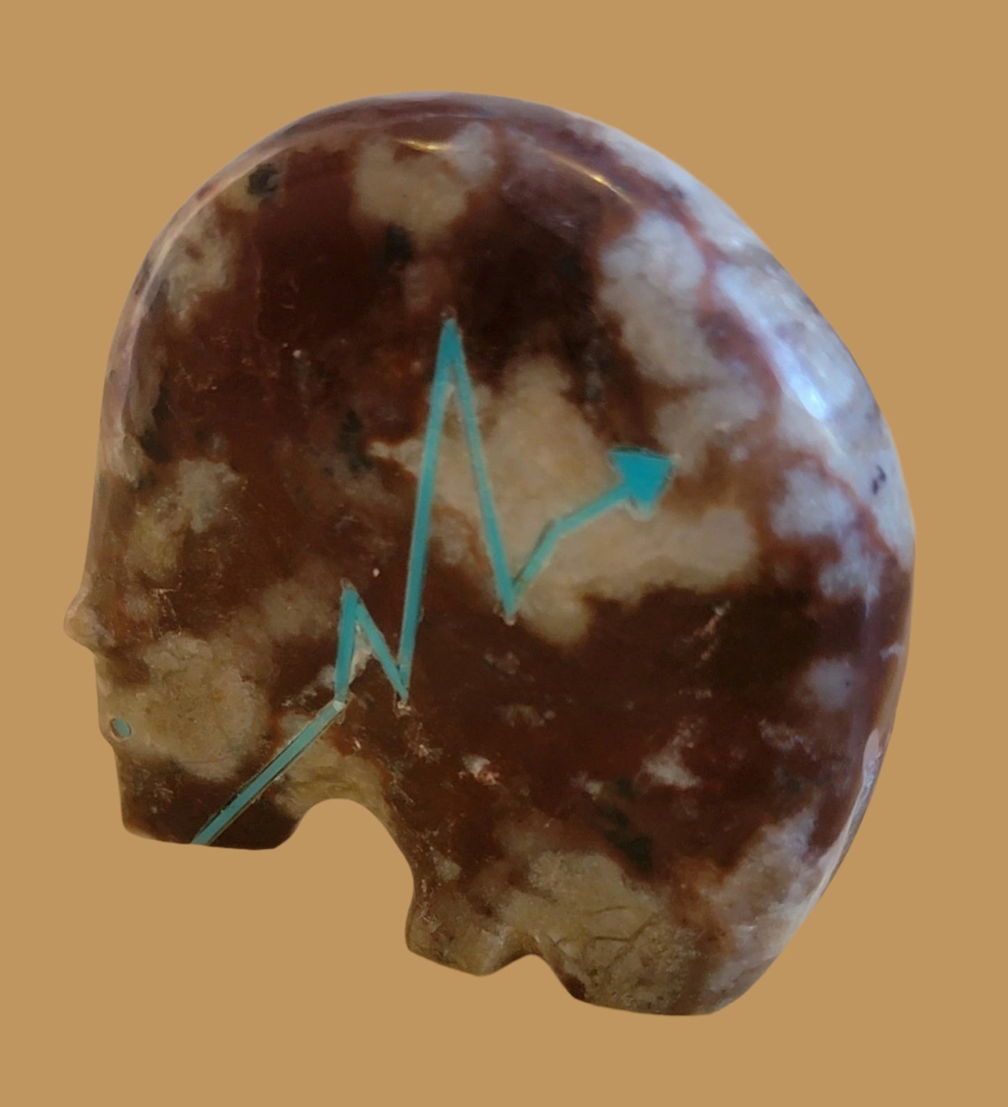 Stewart Quandelacy Classic Jasper Medicine Bear Zuni Fetish