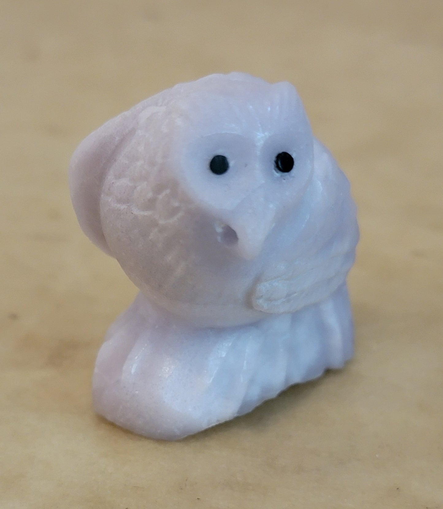 Fluorite Zuni Fetish Owl