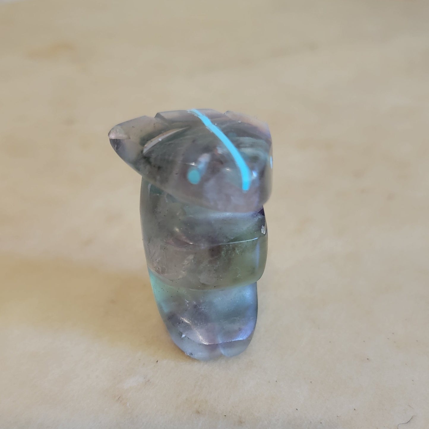 Fluorite Bunny Rabbit Zuni Fetish