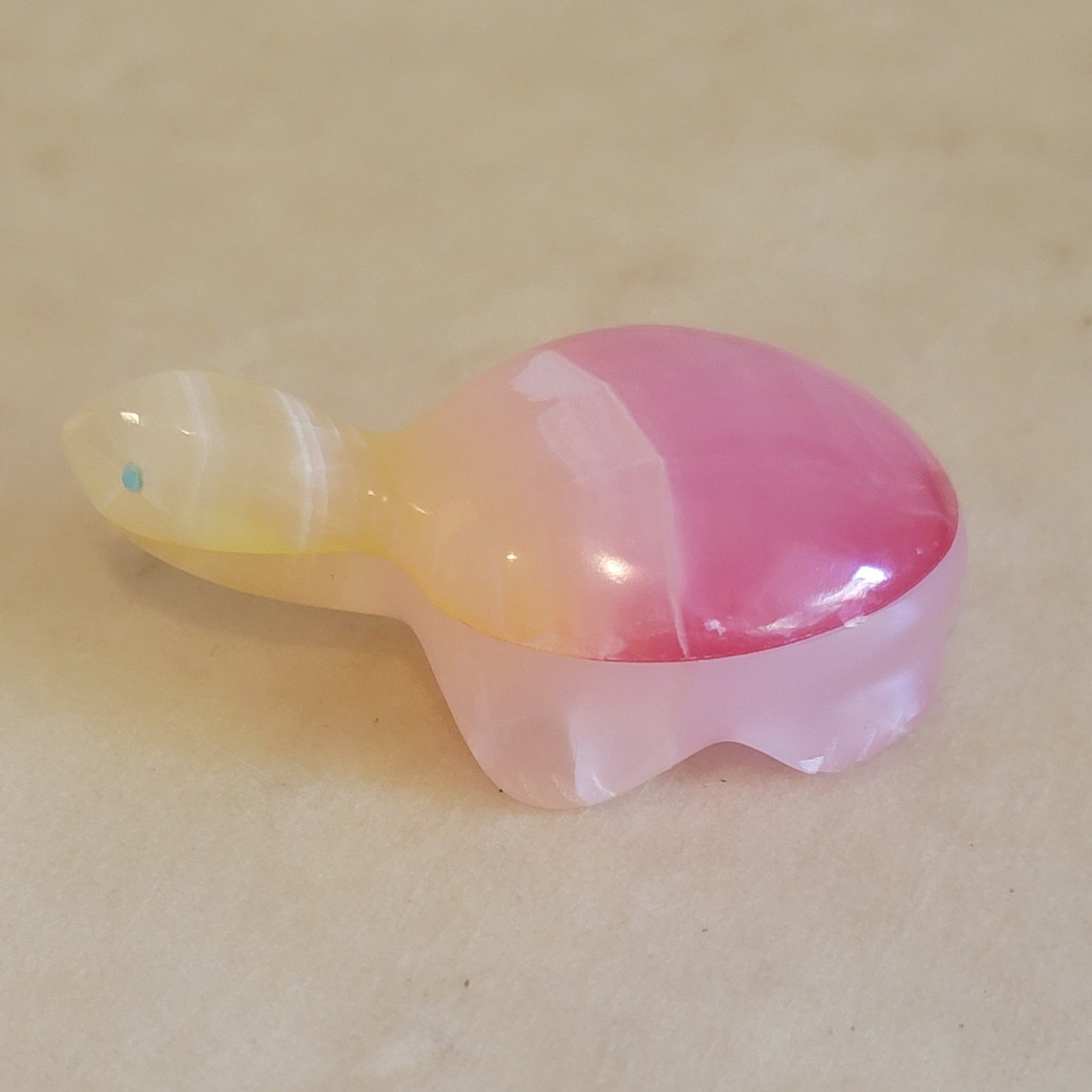 Murano Glass Turtle Zuni Fetish