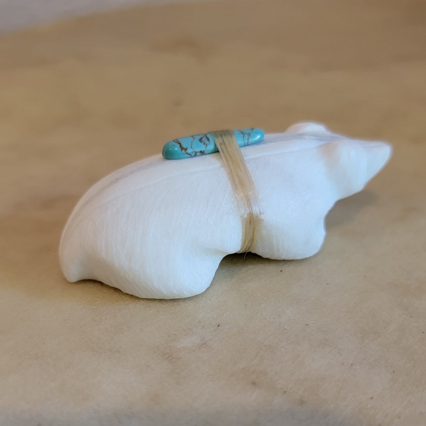 White Badger w/Pack Zuni Fetish