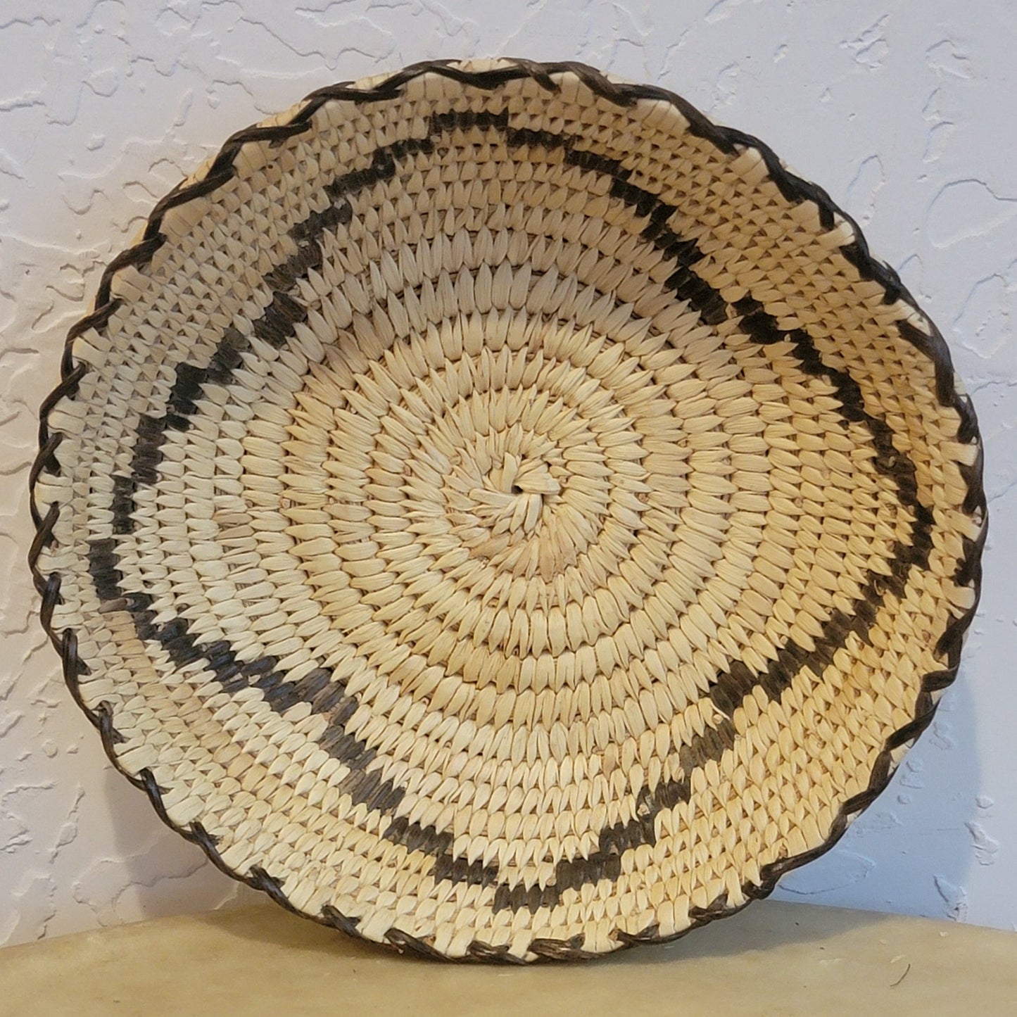 Star Pattern Papago/Tohono O'Odham Indian Basket
