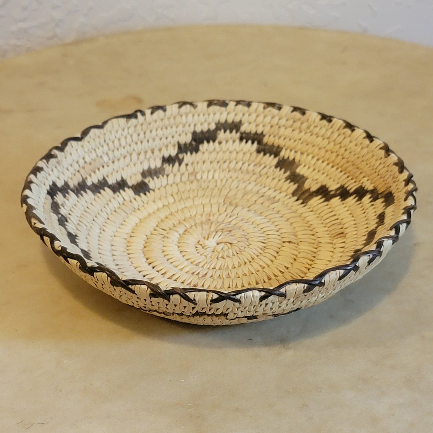 Star Pattern Papago/Tohono O'Odham Indian Basket