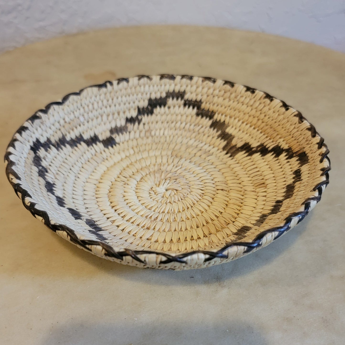 Star Pattern Papago/Tohono O'Odham Indian Basket