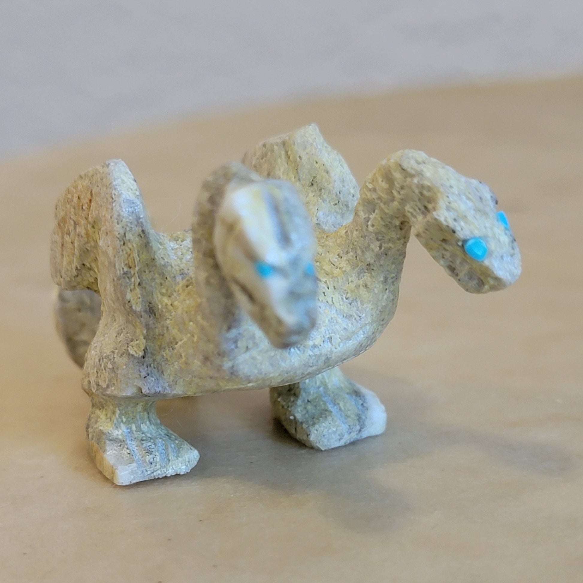 Double  Headed Winged Dragon Zuni Fetish