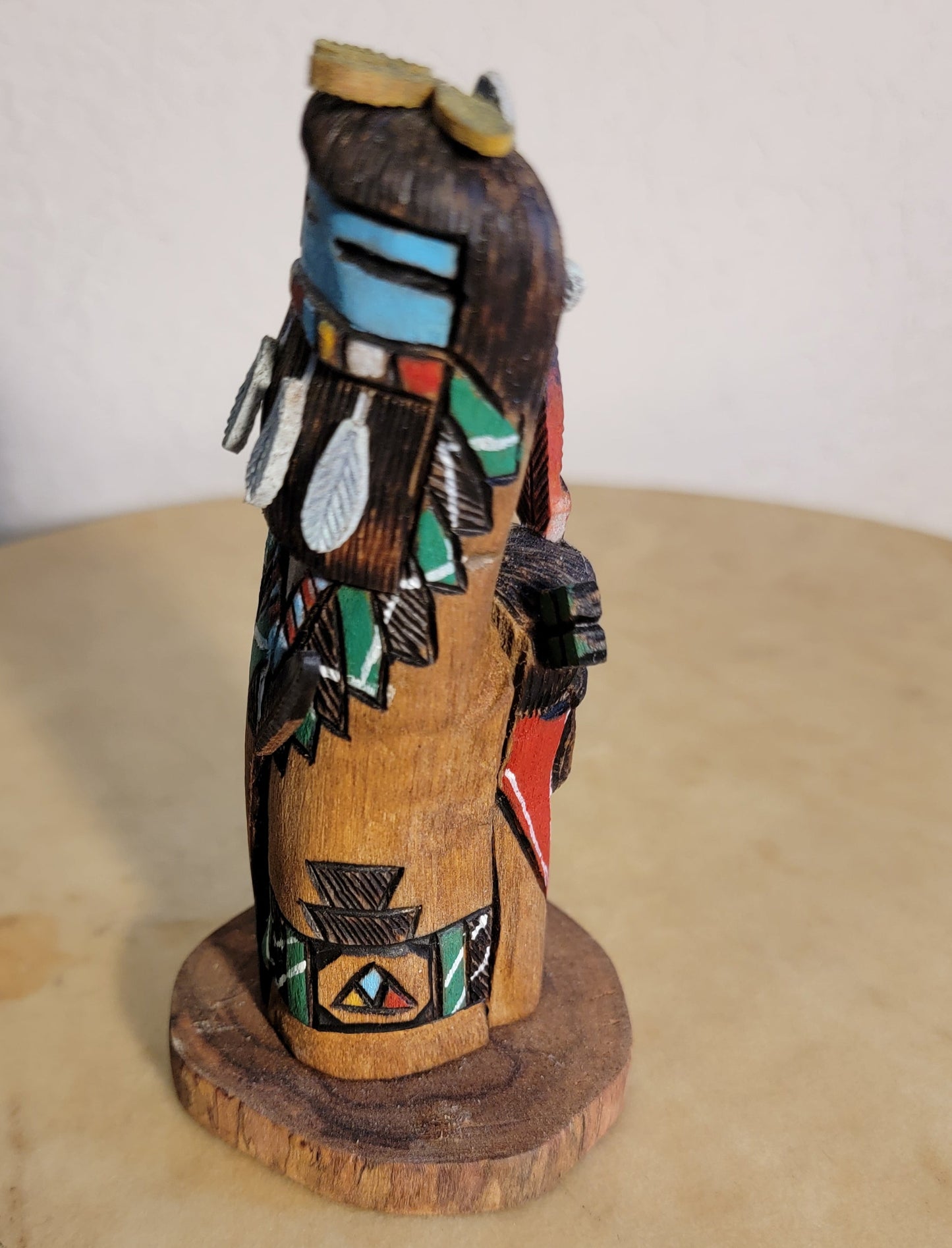 Zuni Rain Dancers Back to Back Double Kachinas