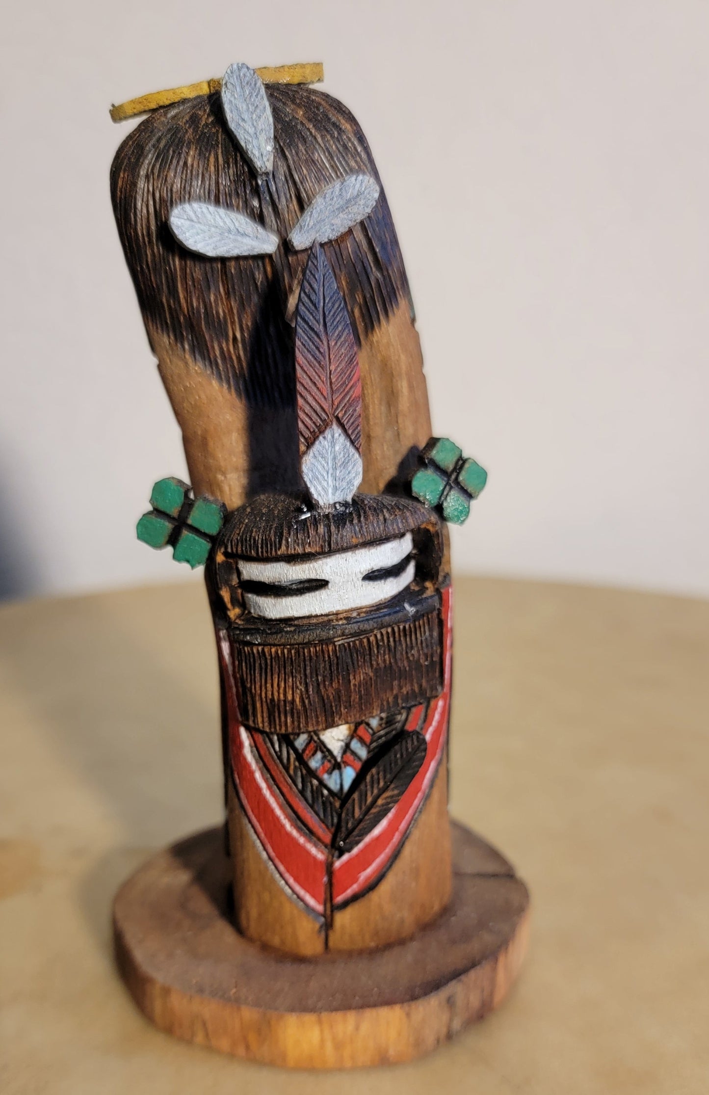 Zuni Rain Dancers Back to Back Double Kachinas