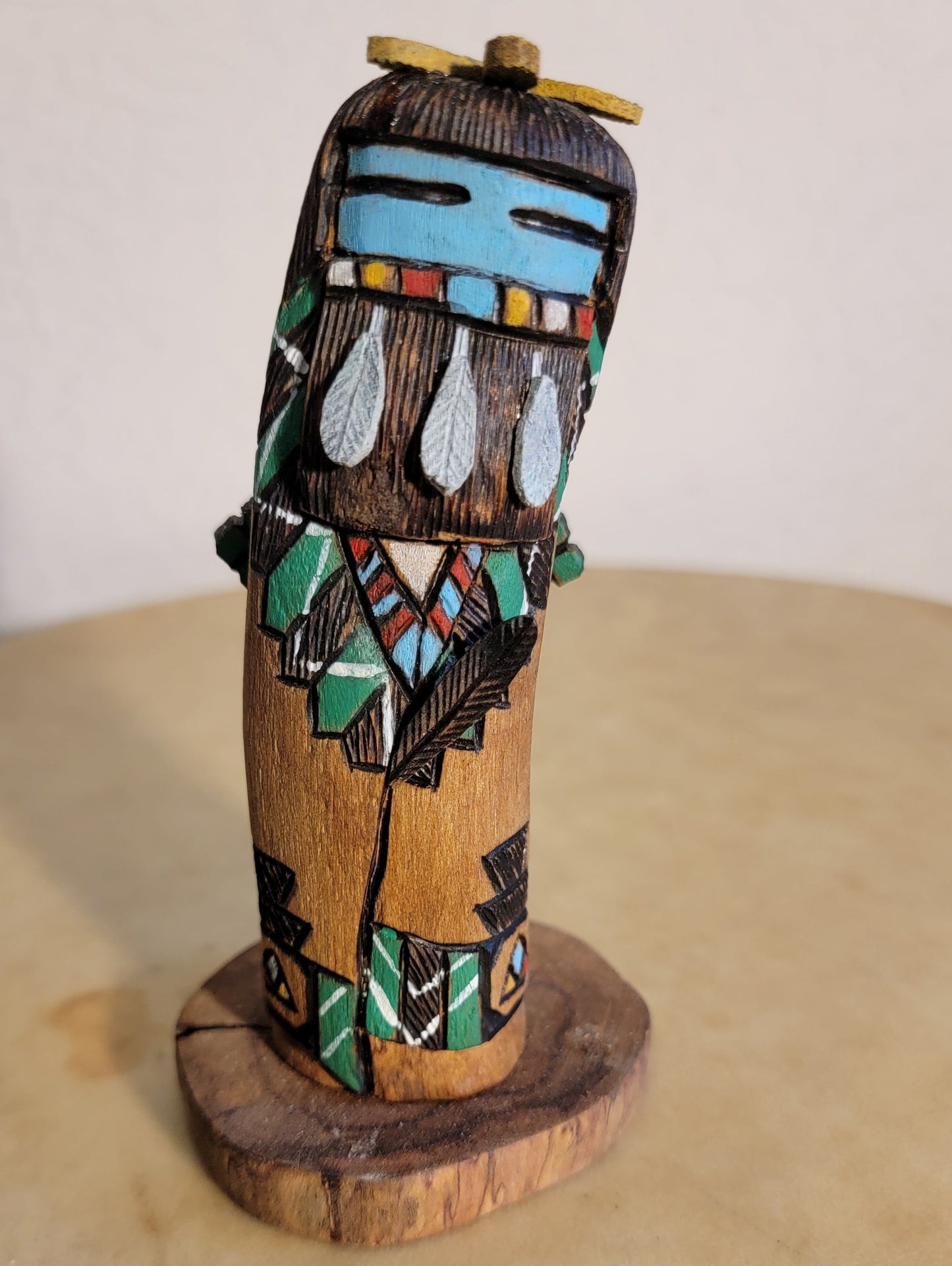 Zuni Rain Dancers Back to Back Double Kachinas