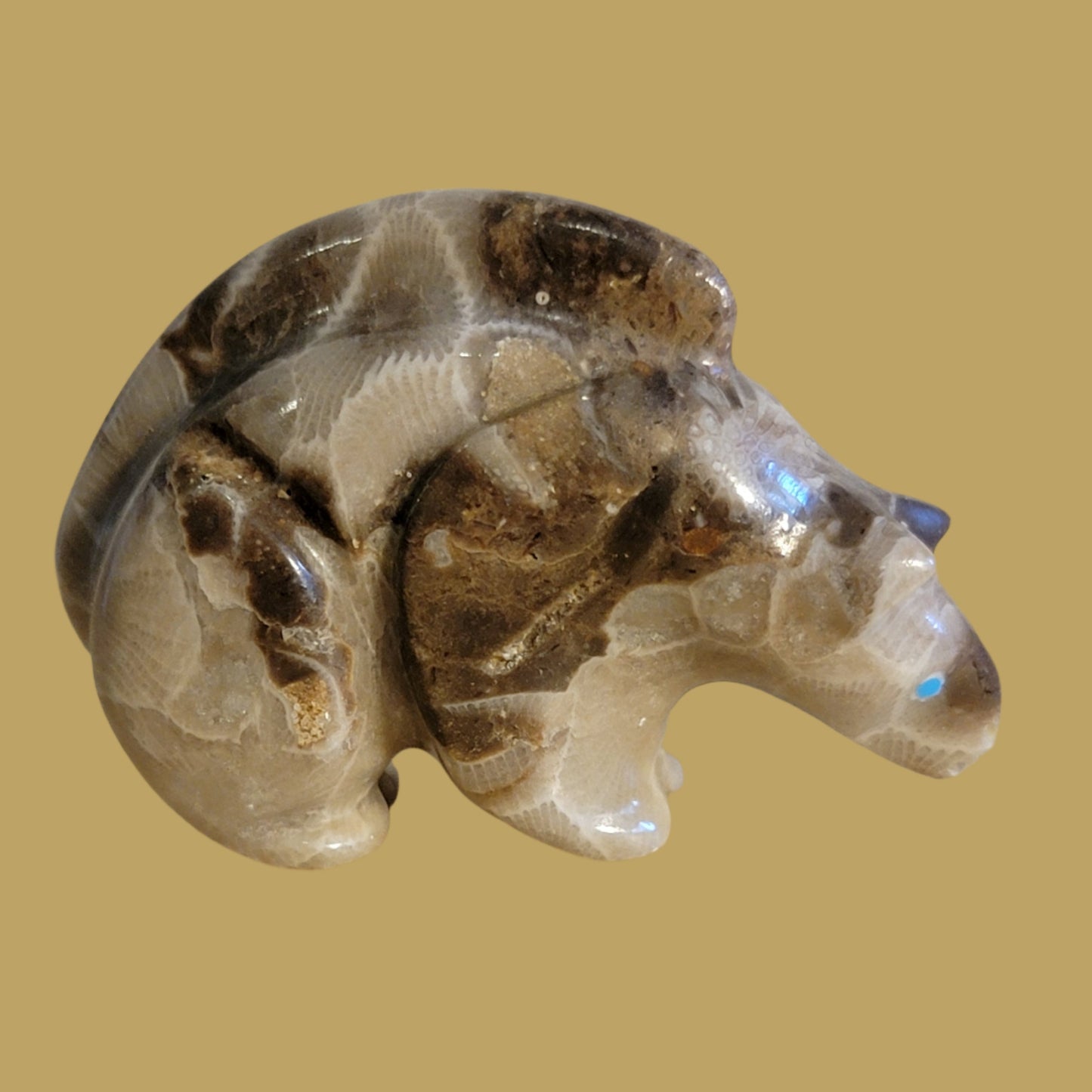 Petoskey Zuni Fetish Mountain Lion