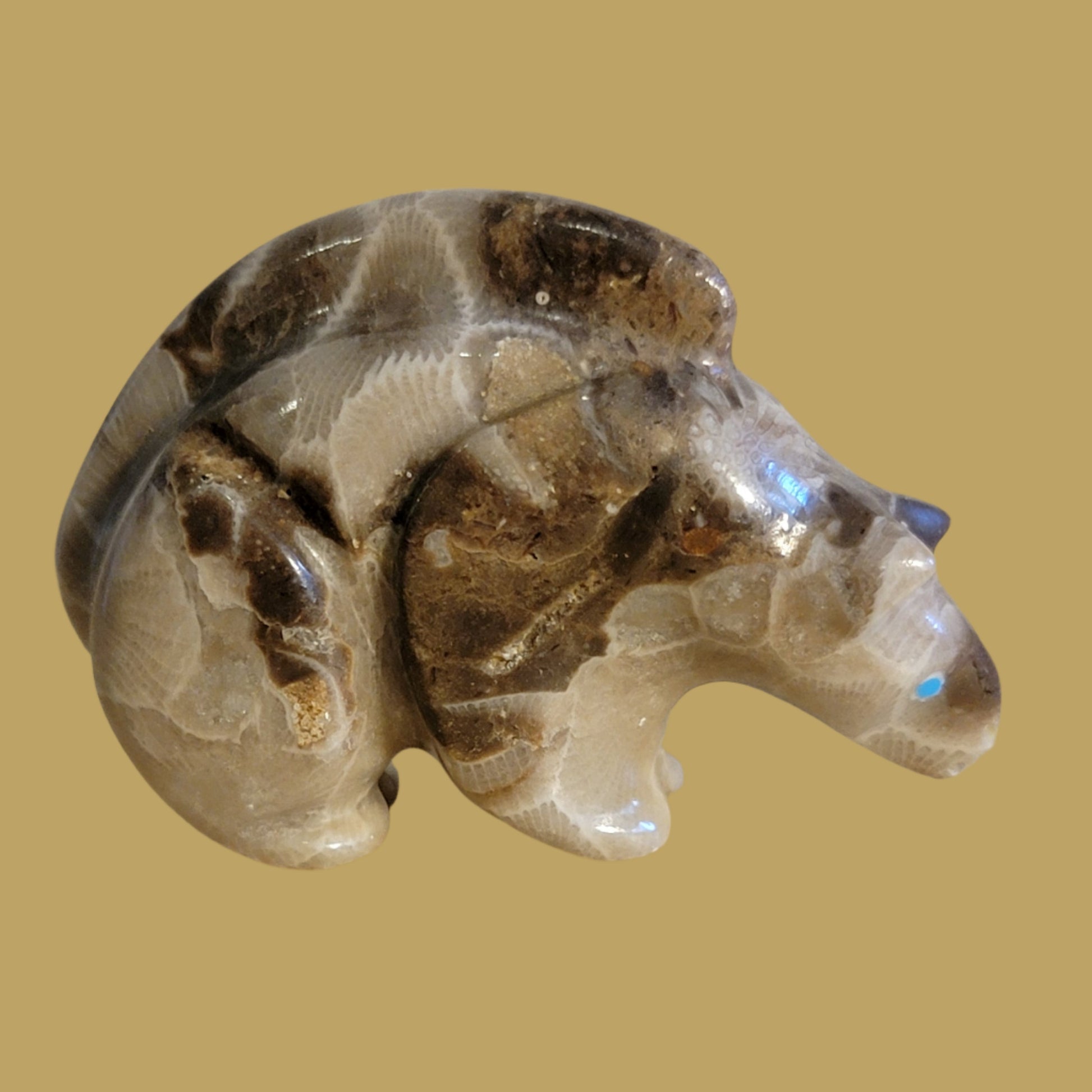 Petoskey Zuni Fetish Mountain Lion