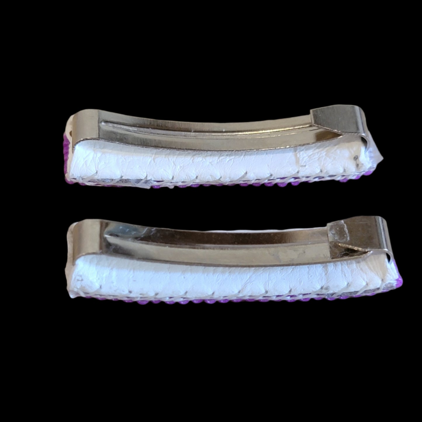 Beaded Navajo Toddler/Baby Barrettes Indian Beadwork