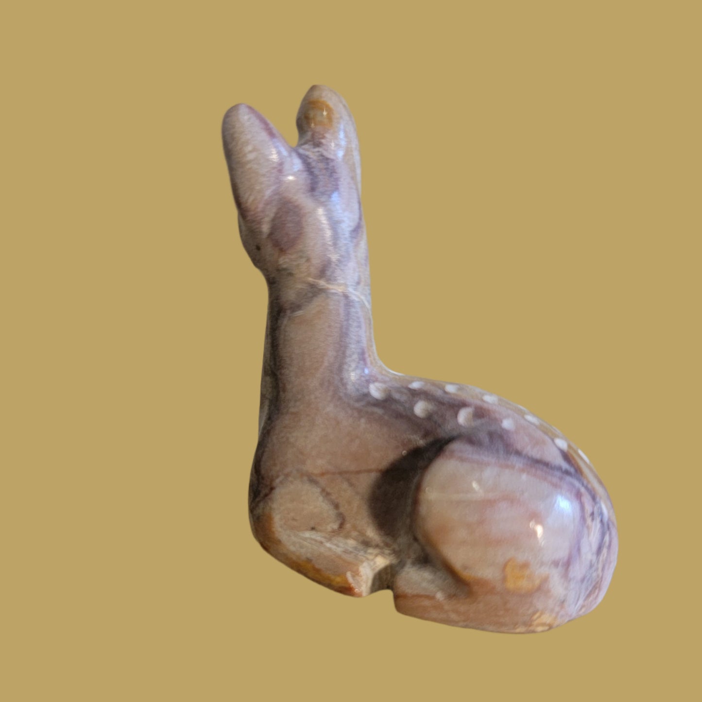 Sweet Dolomite Spotted Fawn Zuni Fetish