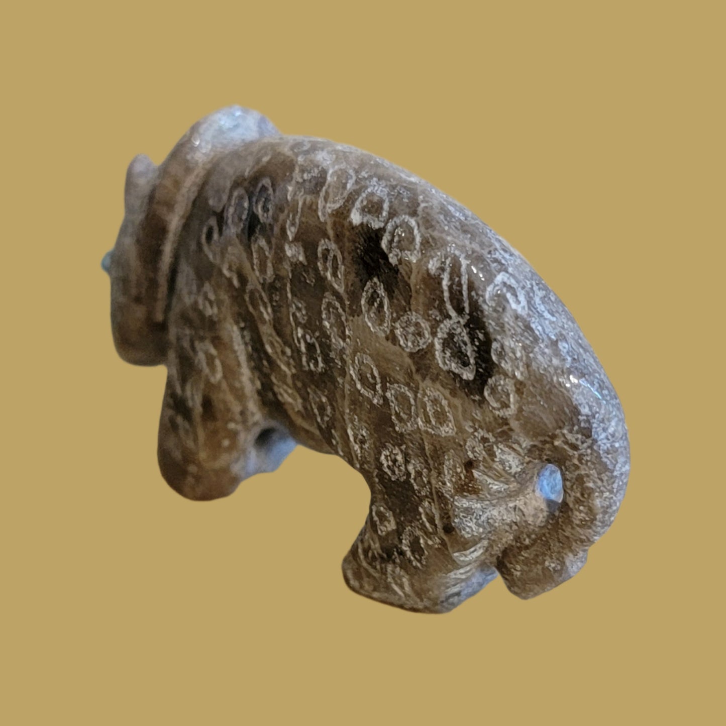 Petosky Rhinoceros Zuni Fetish