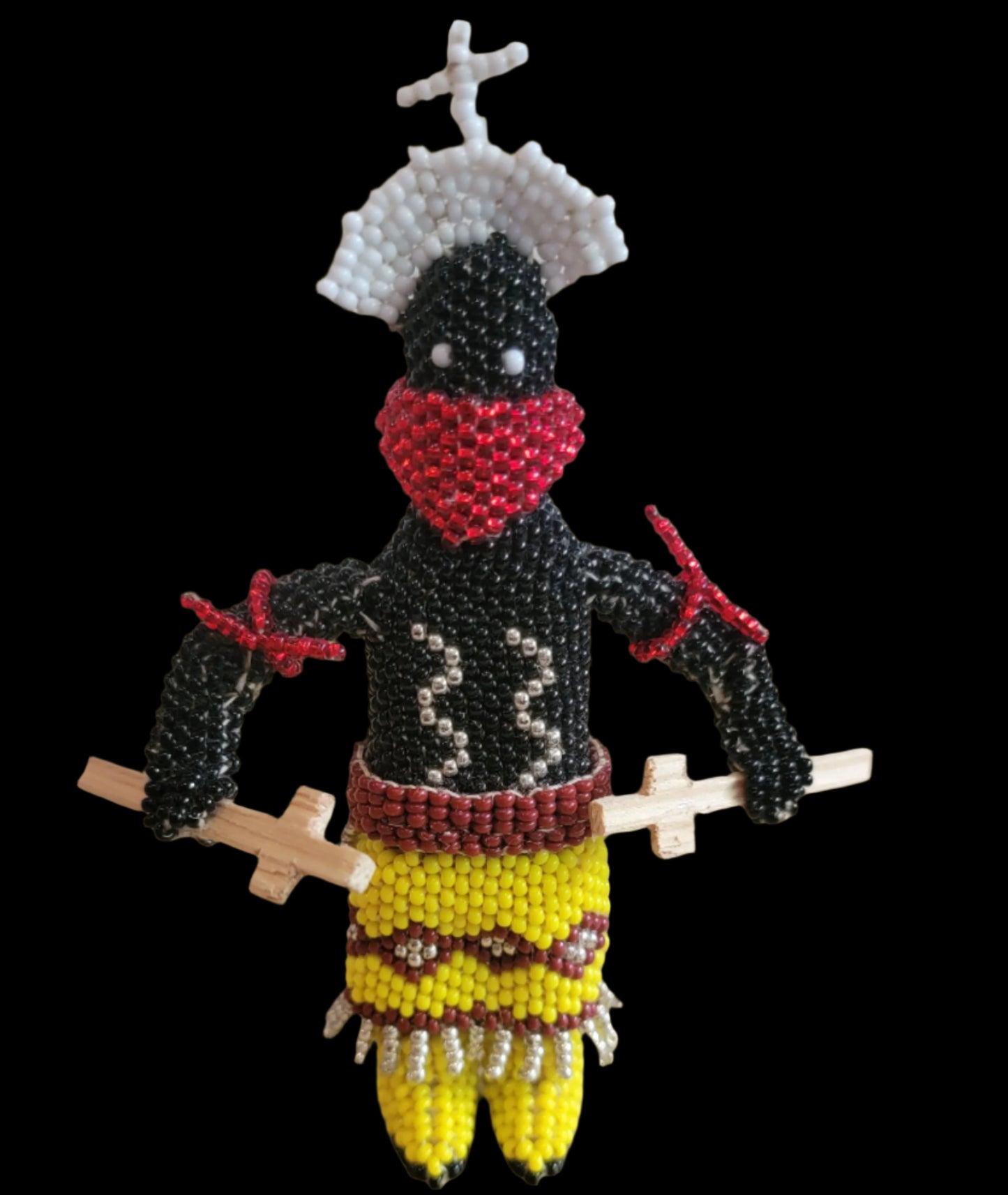 Apache Devil Dancer Indian Beadwork