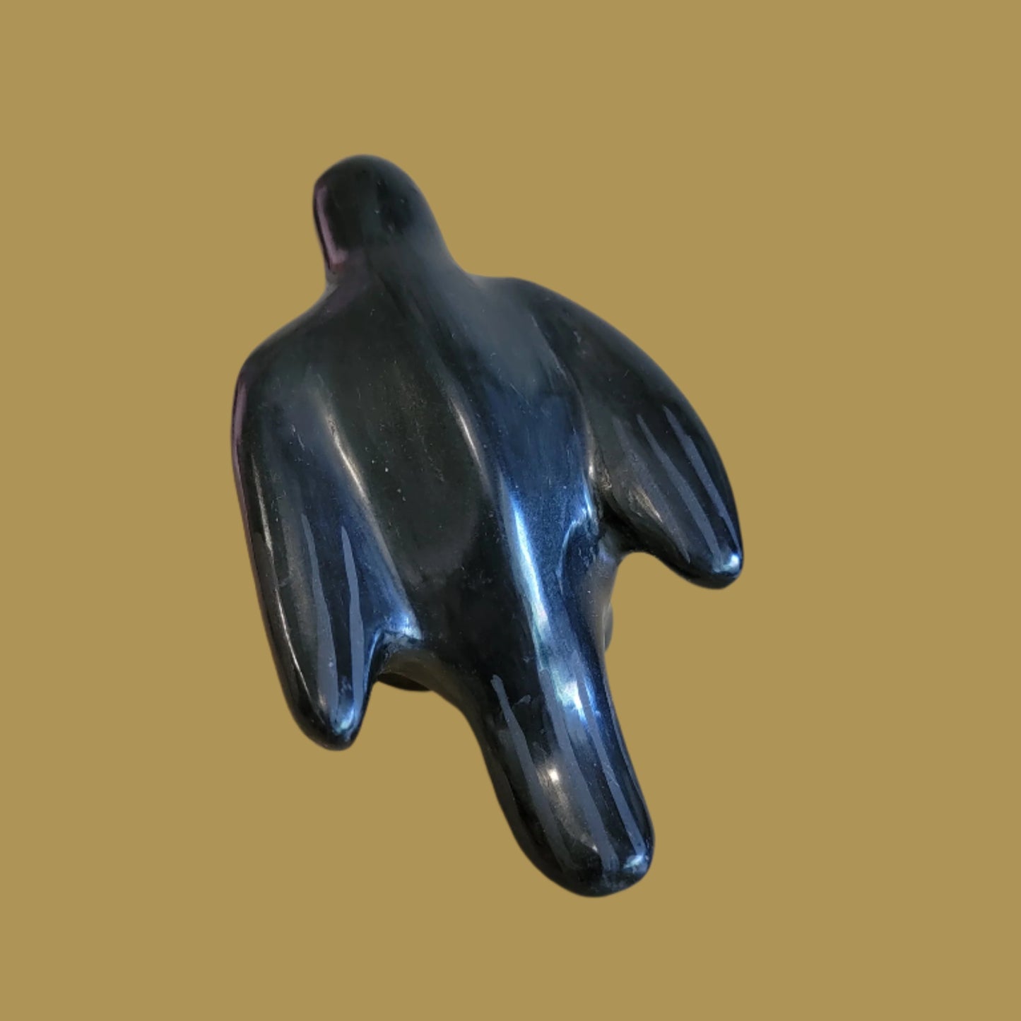 Santa Clara Pueblo Pottery Blackware Raven Indian Pottery