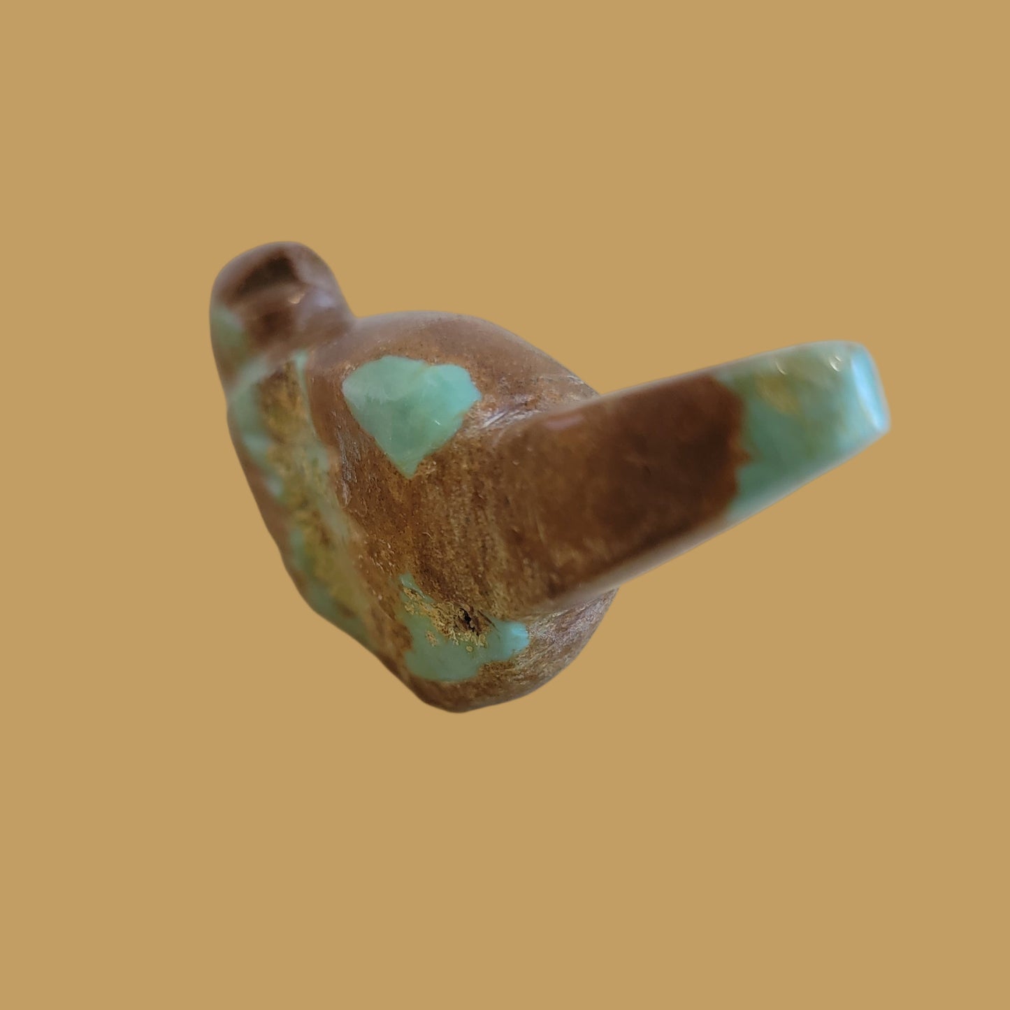 Turquoise Roadrunner Zuni Fetish