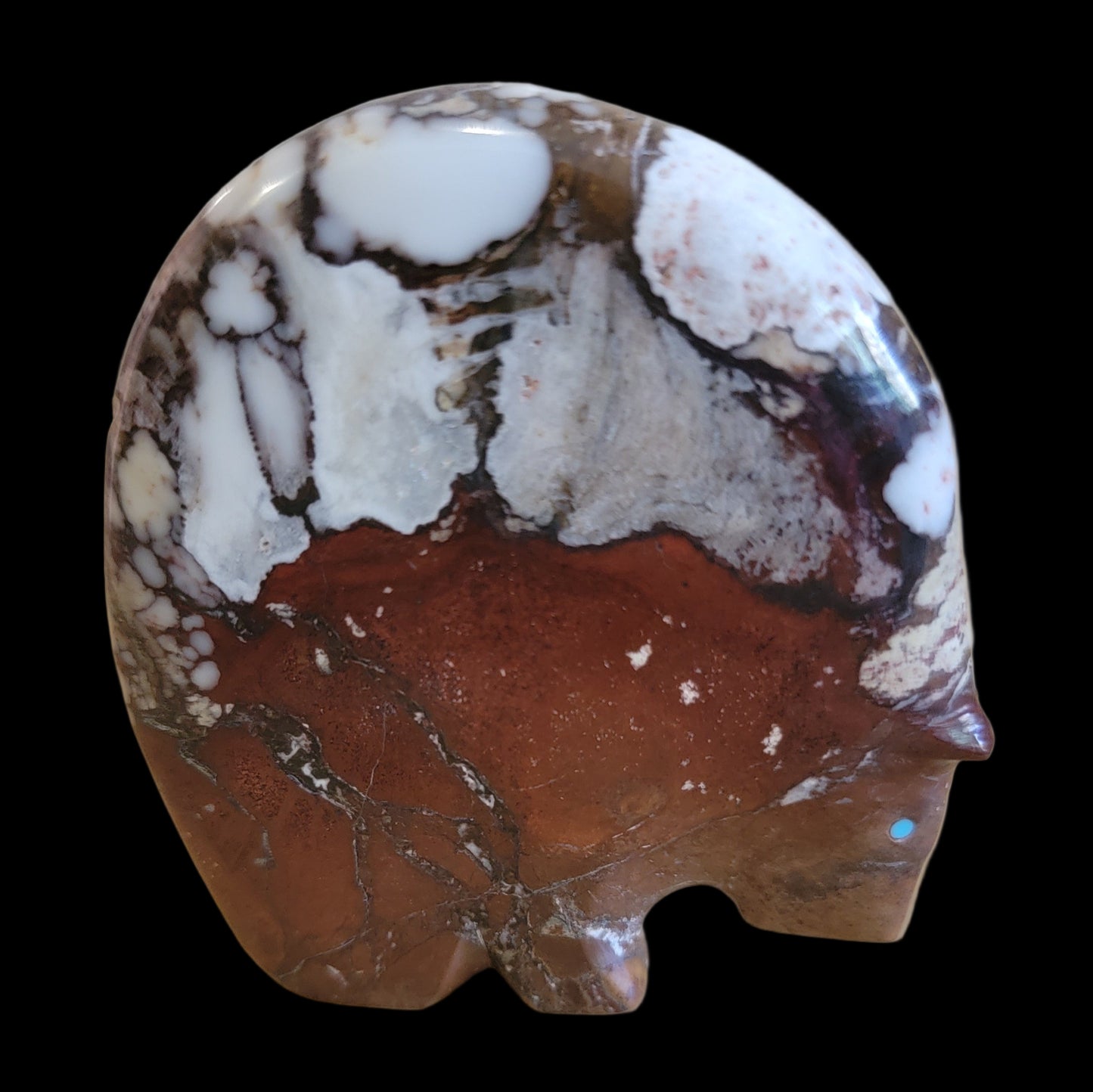 Classic Crazy Horse Stone Medicine Bear Zuni Fetish