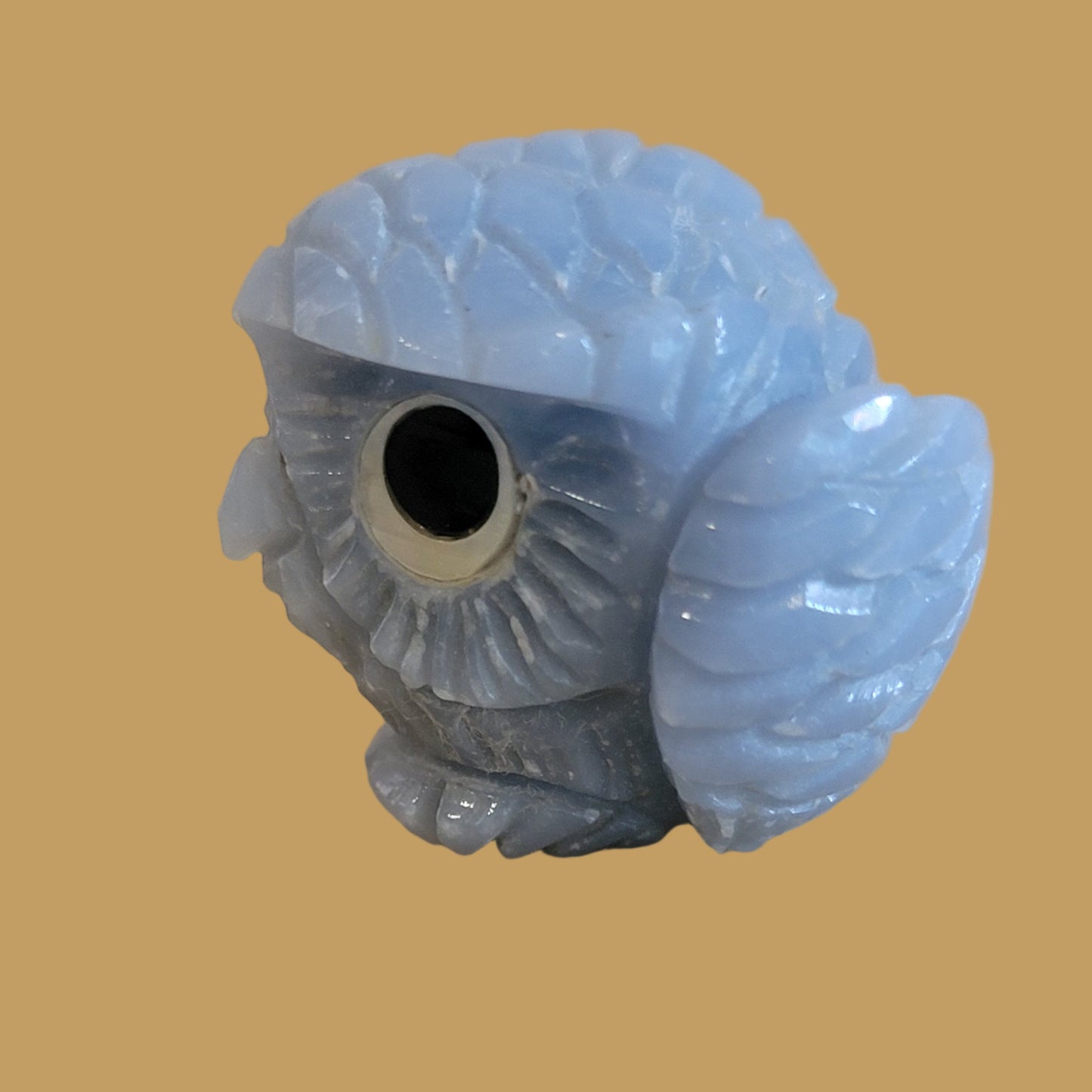Hootie Cutie Fluorite Owl Zuni Fetish