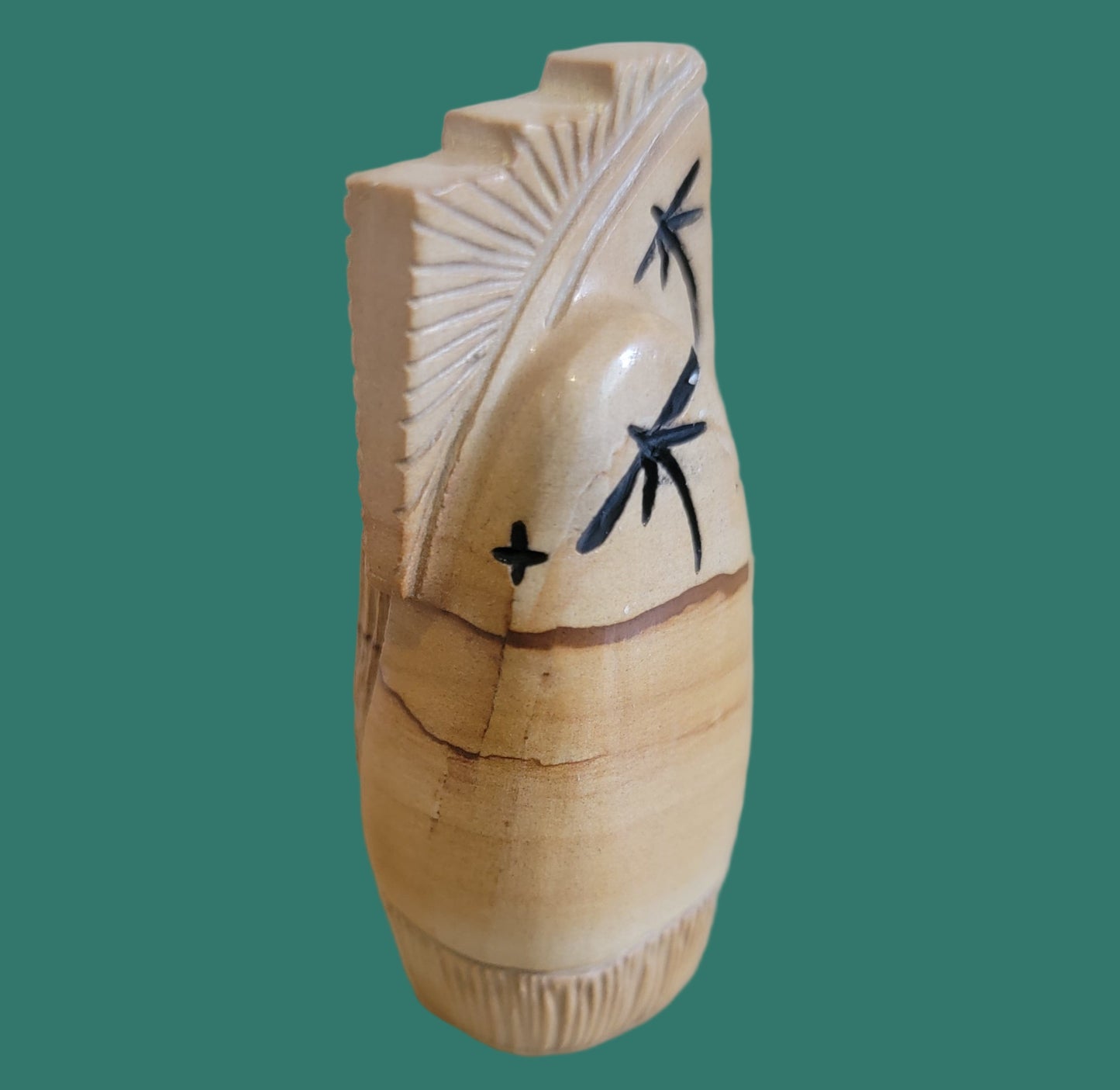 Picture Stone Jasper Zuni Harvest Maiden Zuni Fetish