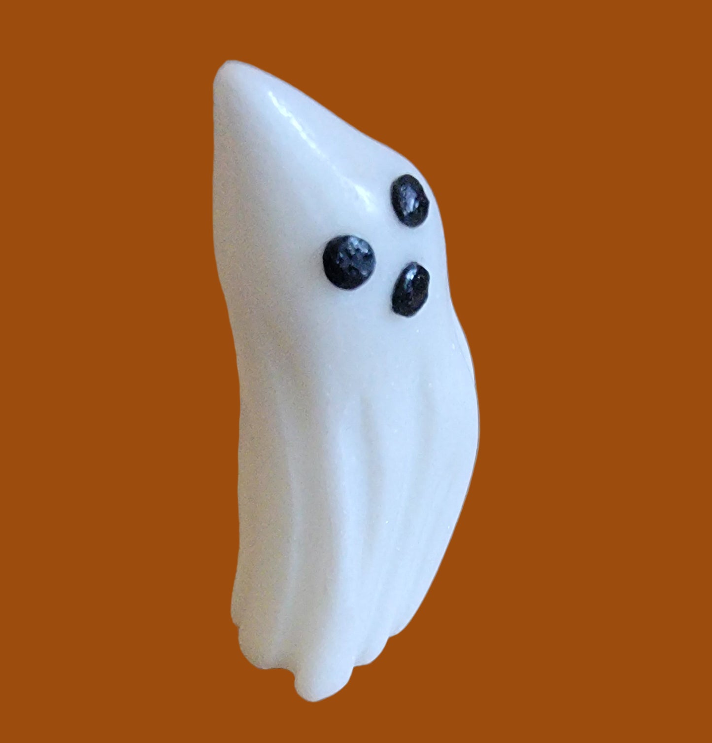 ~B~O~O~ White Marble Ghost/Spirit Zuni Fetish