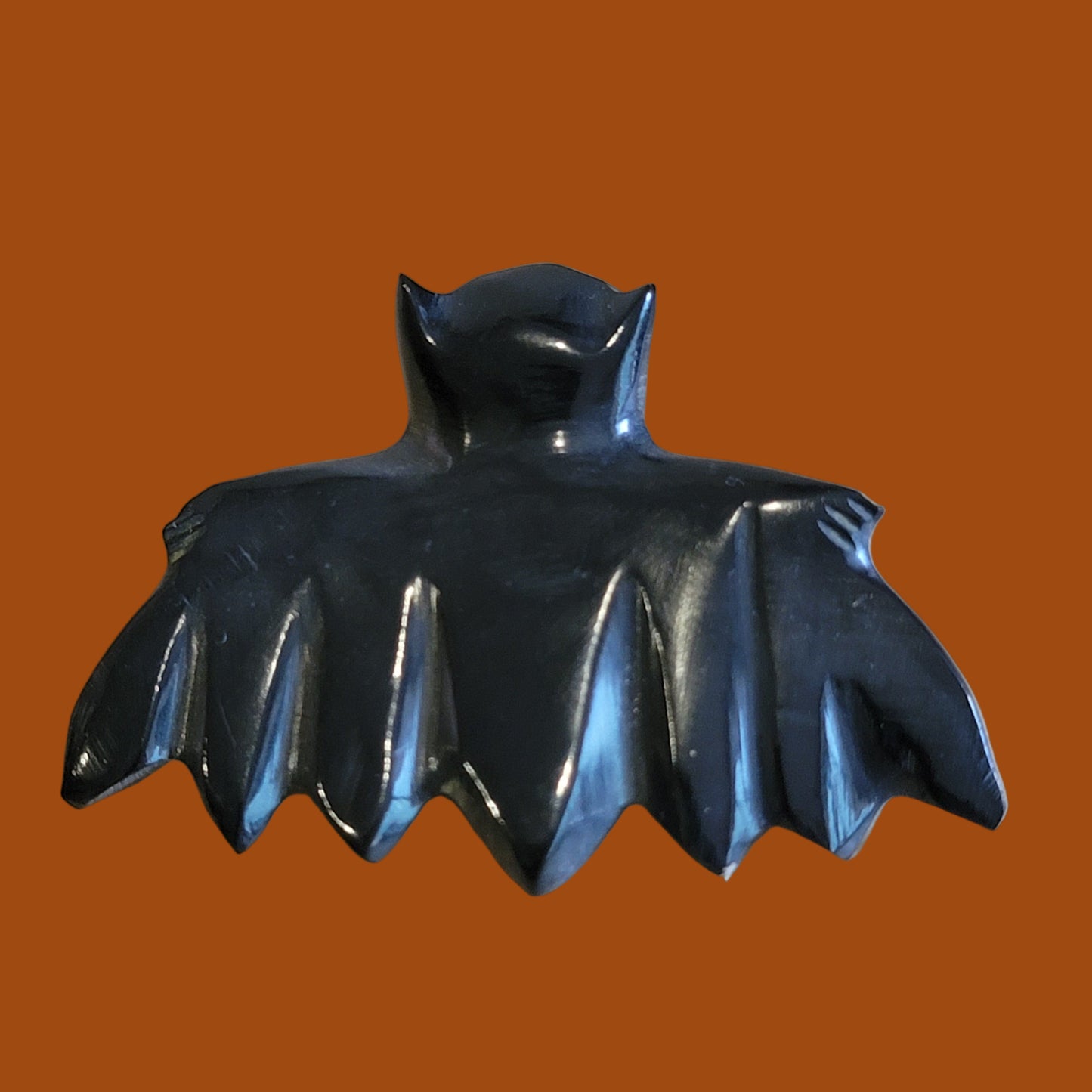 Bat Coming in for a Landing Zuni Fetish