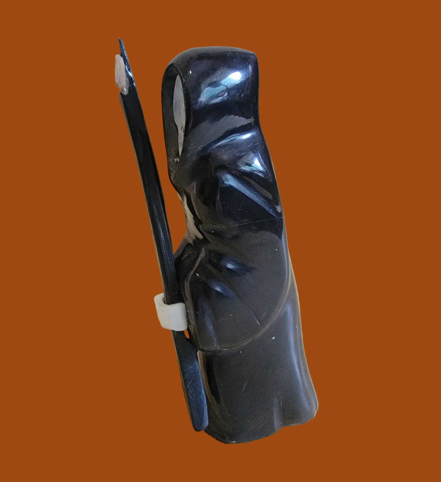 Grim Reaper w/Scythe Spooky Zuni Fetish