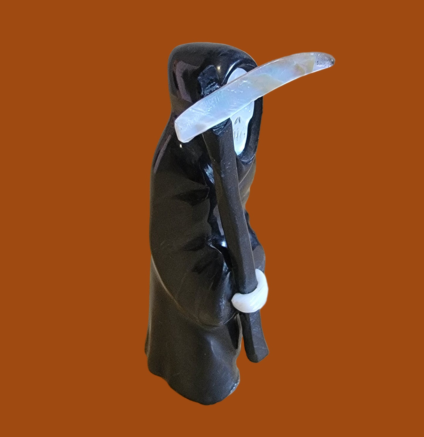 Grim Reaper w/Scythe Spooky Zuni Fetish
