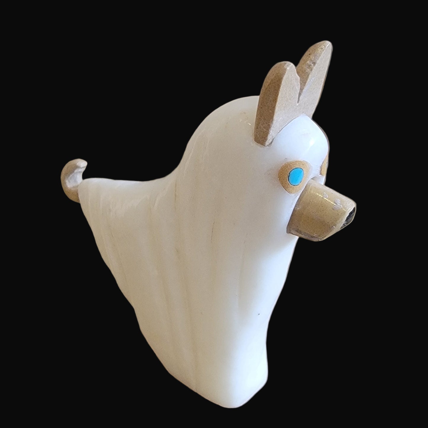 Halloween Ghost Dog/ Pup in Sheet Costume Zuni Fetish