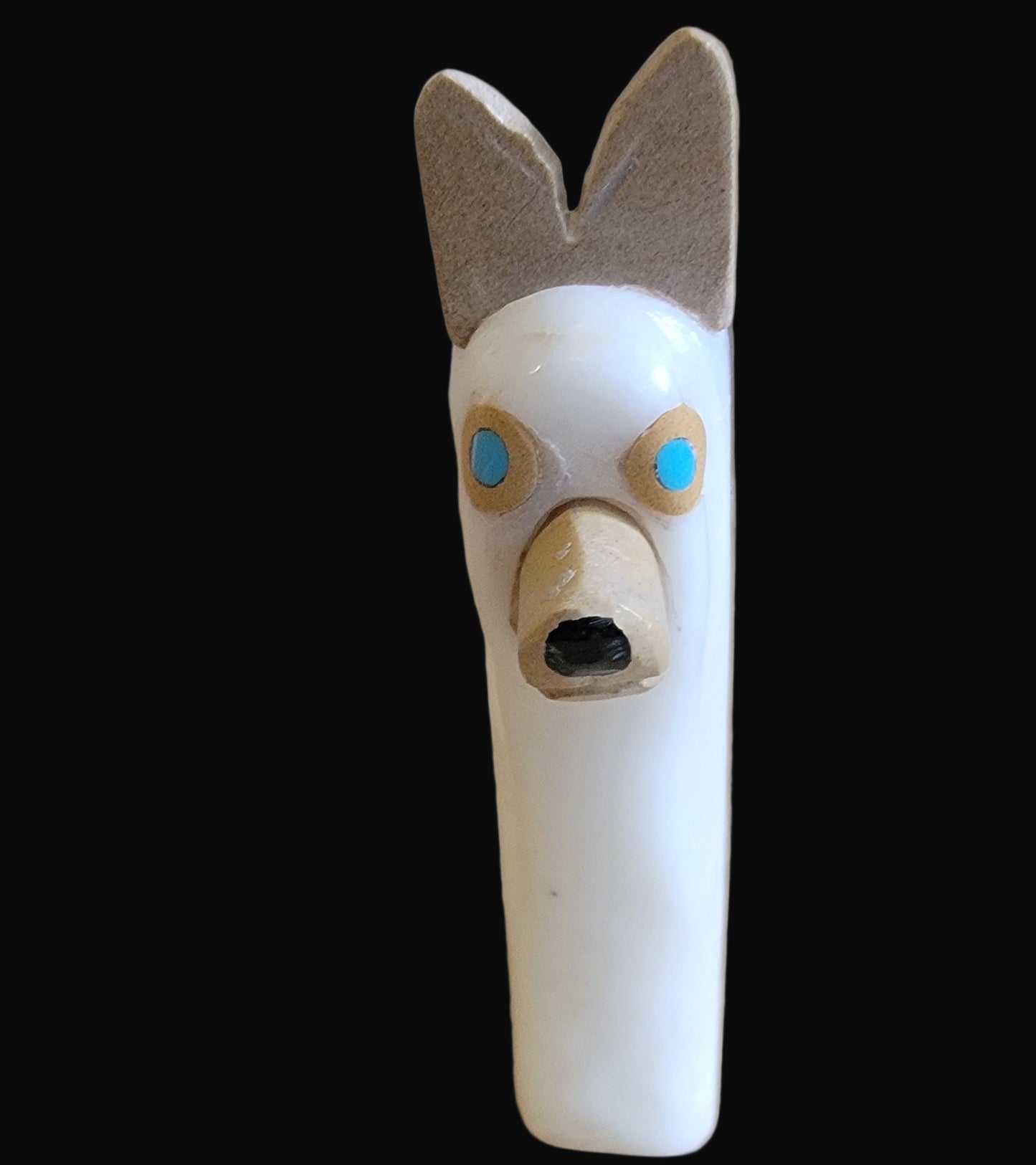Halloween Ghost Dog/ Pup in Sheet Costume Zuni Fetish