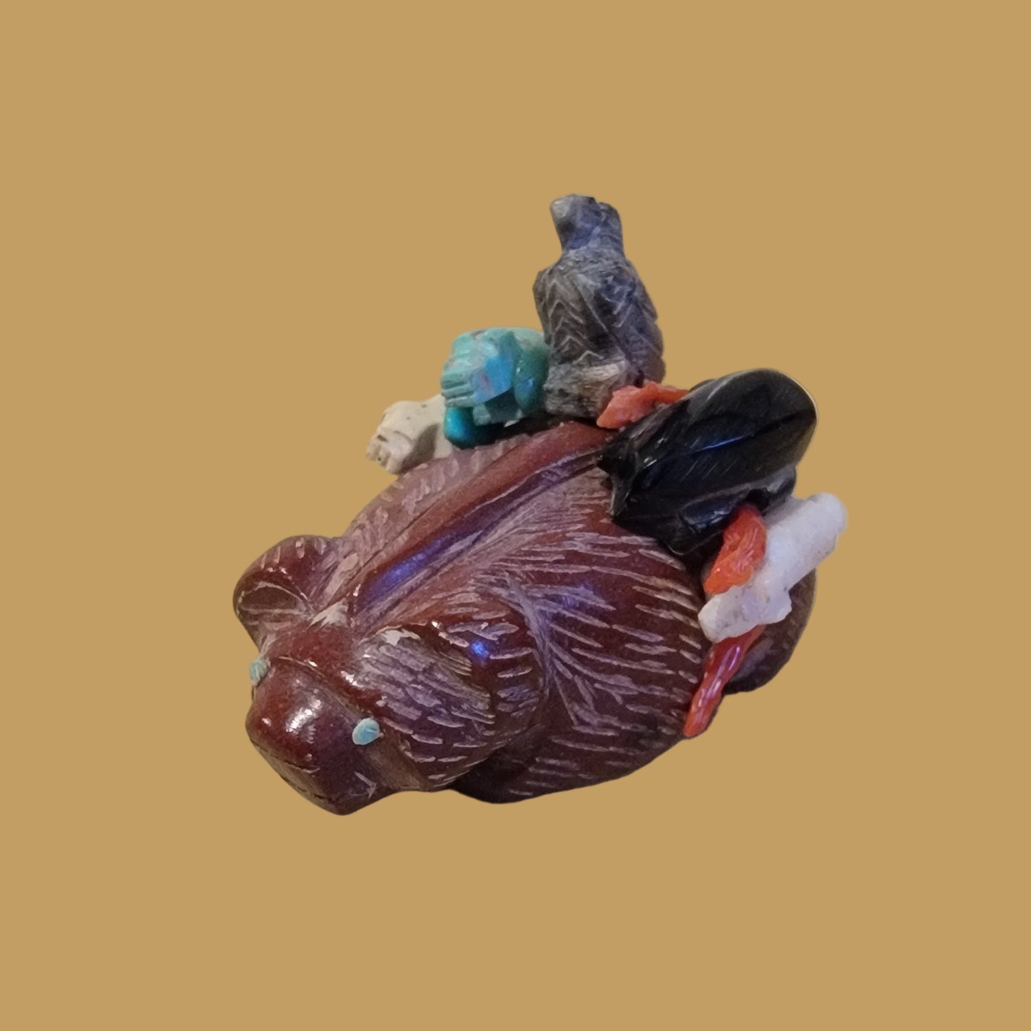 All In One Directional Set w/Badger Zuni Fetish