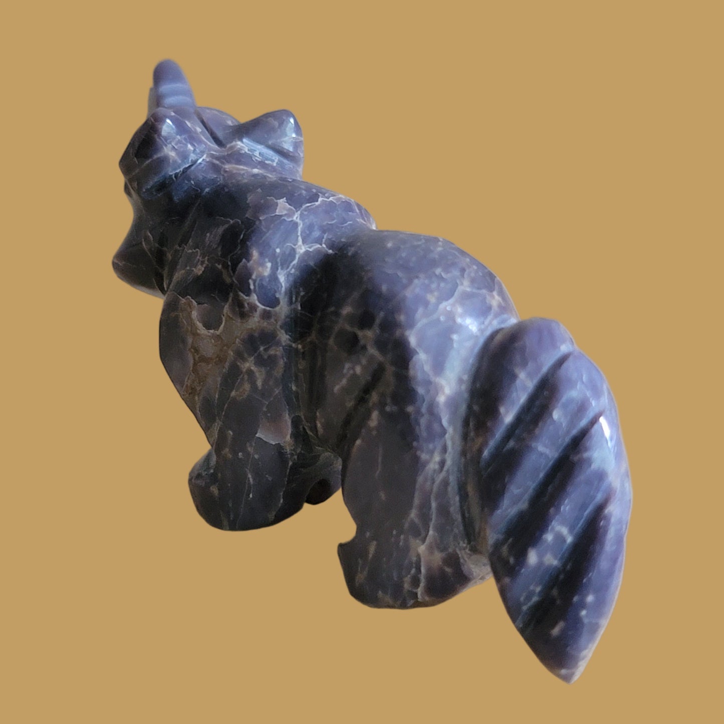 Purple Violite Navajo Wolf Zuni Fetish